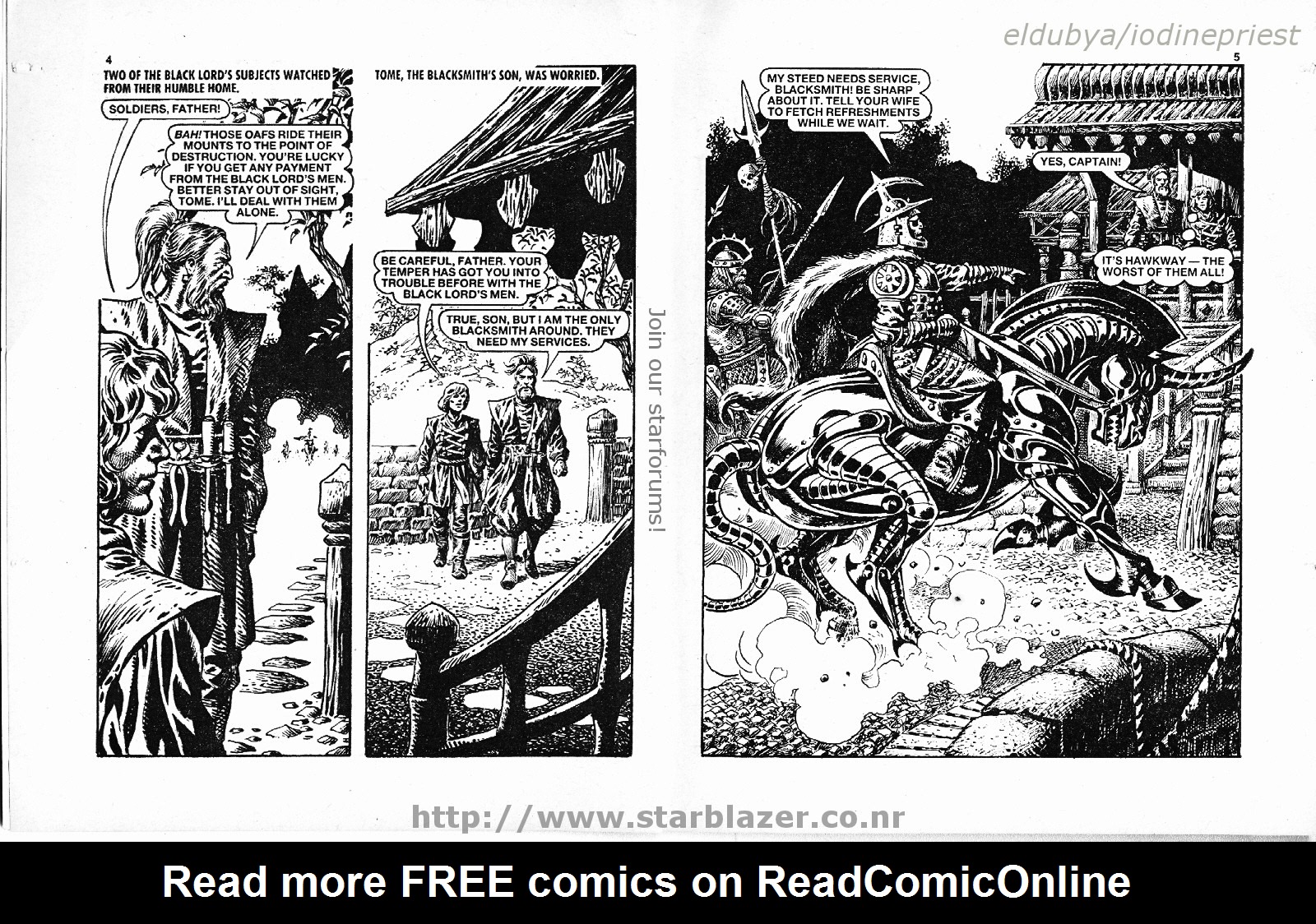 Read online Starblazer comic -  Issue #175 - 4