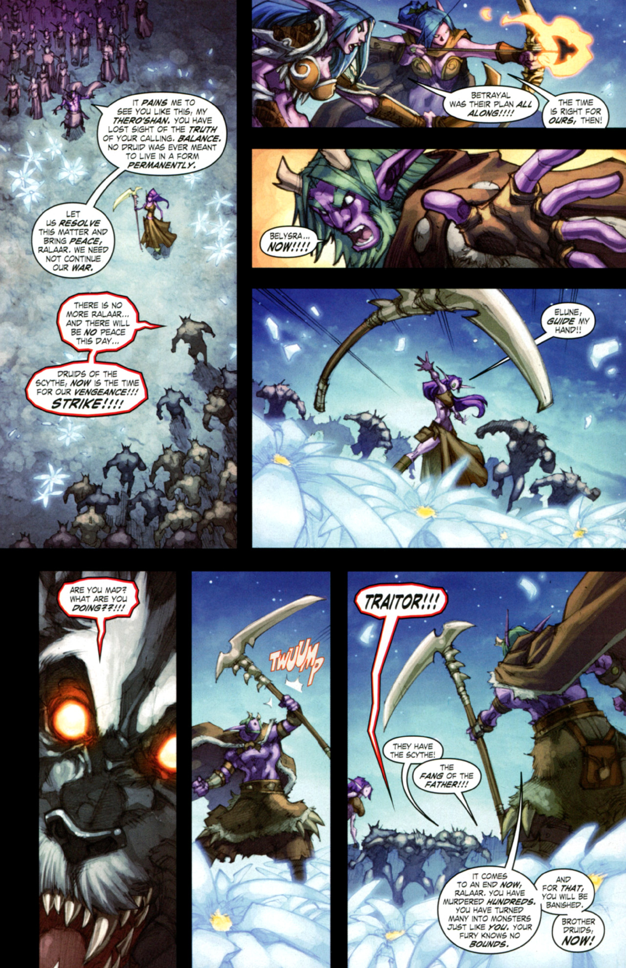 Read online World of Warcraft: Curse of the Worgen comic -  Issue #5 - 18