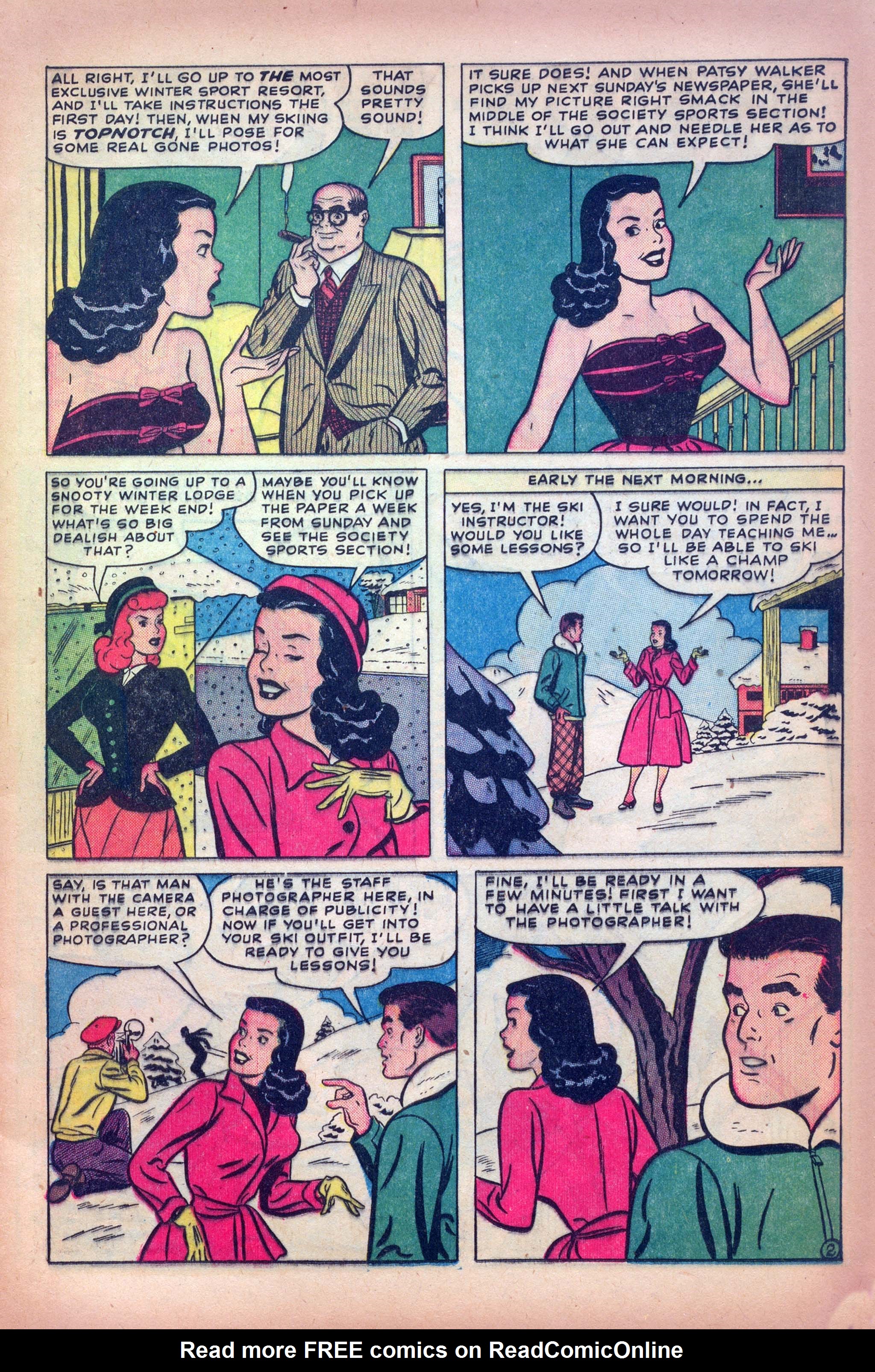 Read online Patsy and her Pals comic -  Issue #12 - 13