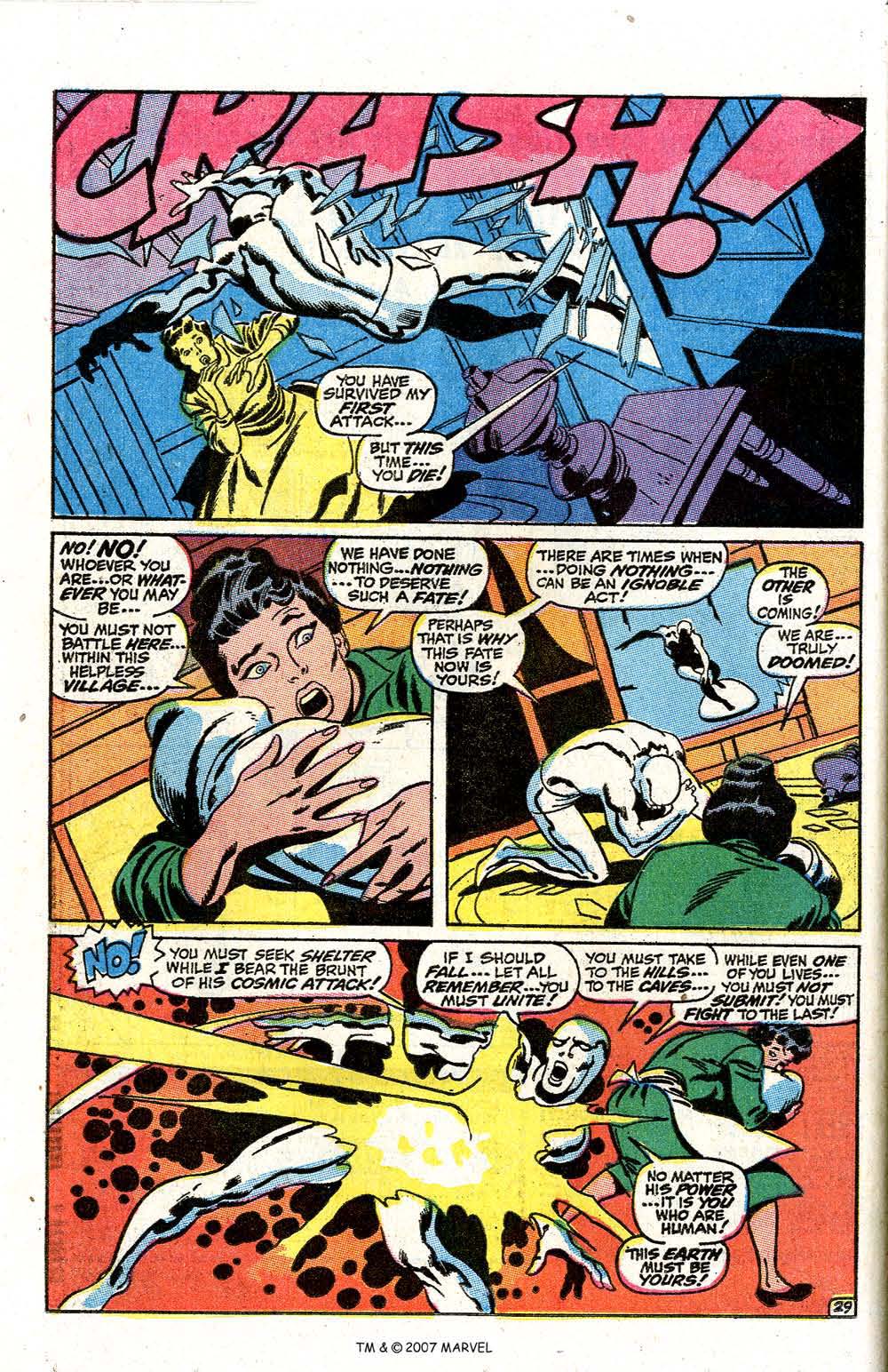Read online Silver Surfer (1968) comic -  Issue #7 - 36