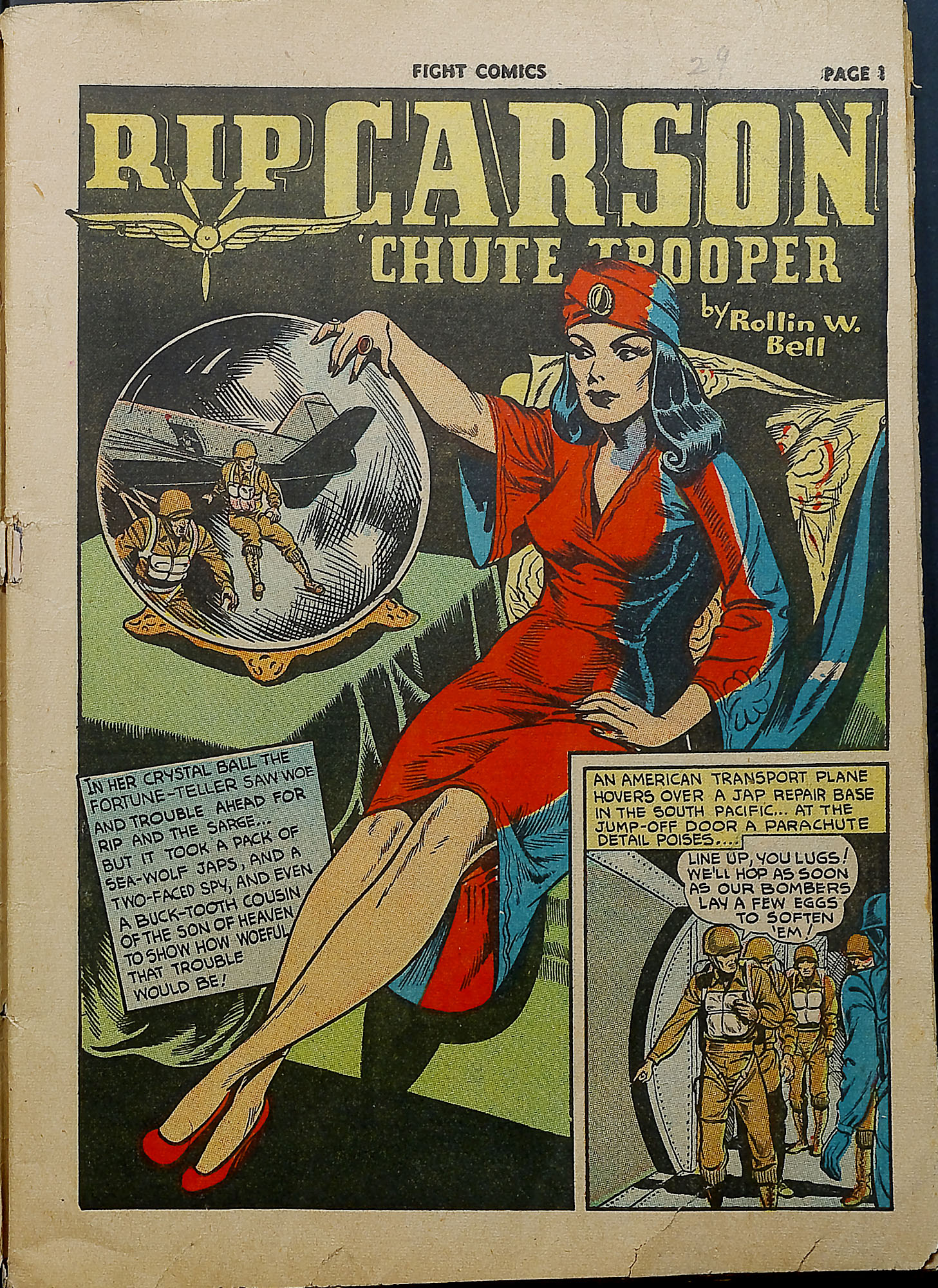 Read online Fight Comics comic -  Issue #25 - 3