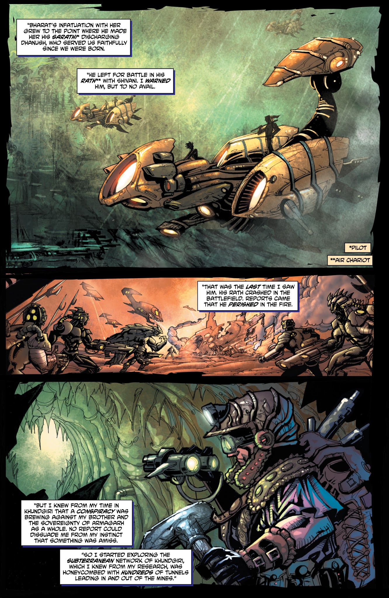 Read online Ramayan 3392 A.D. comic -  Issue #7 - 7