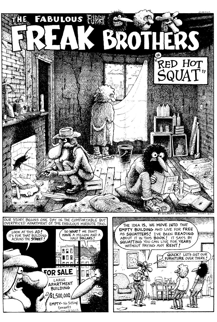 Read online The Fabulous Furry Freak Brothers comic -  Issue #12 - 3