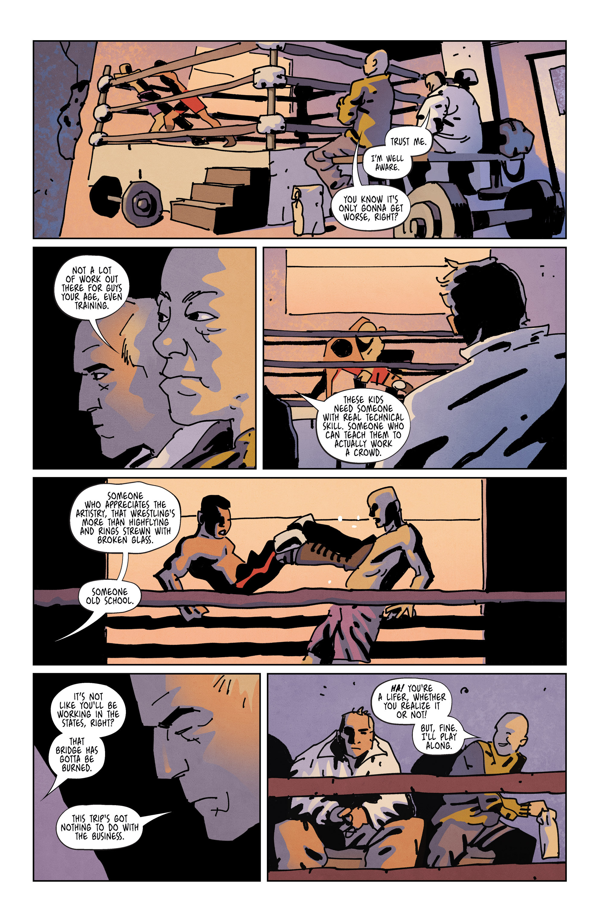 Read online Ringside comic -  Issue #1 - 3