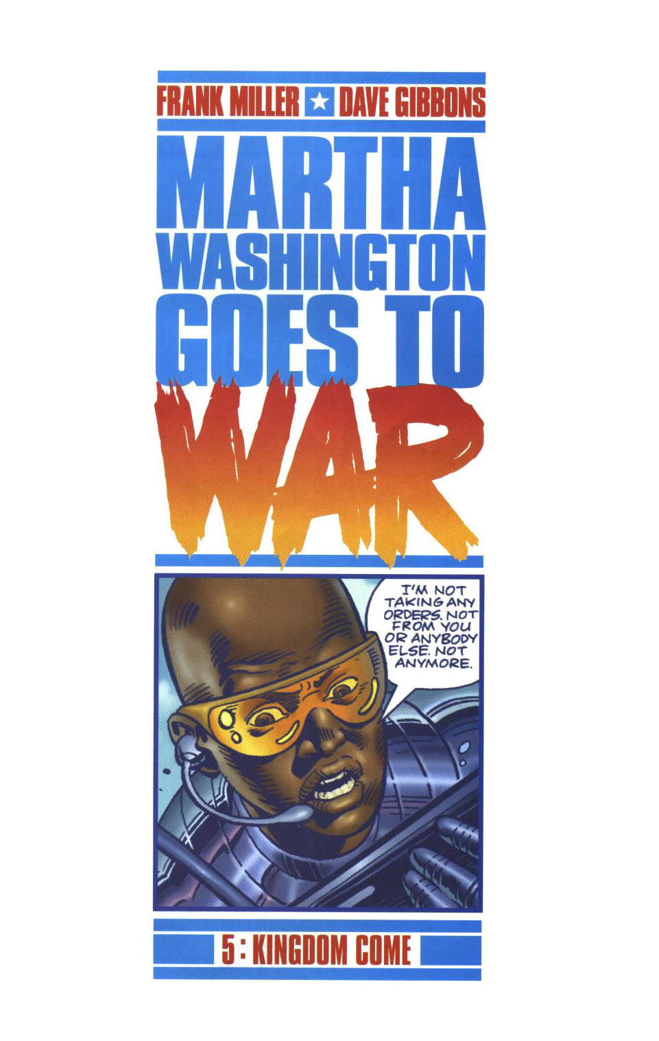Read online Martha Washington Goes To War comic -  Issue # TPB - 115