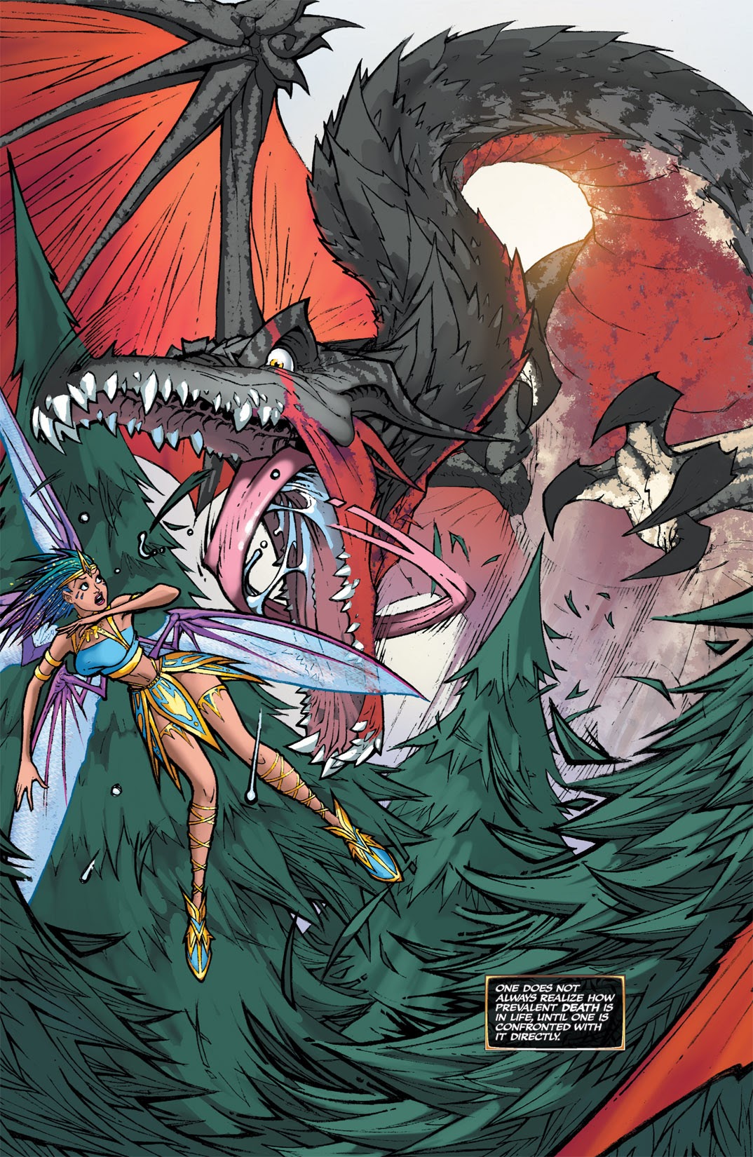 Read online Michael Turner's Soulfire: Shadow Magic comic -  Issue #0 - 7