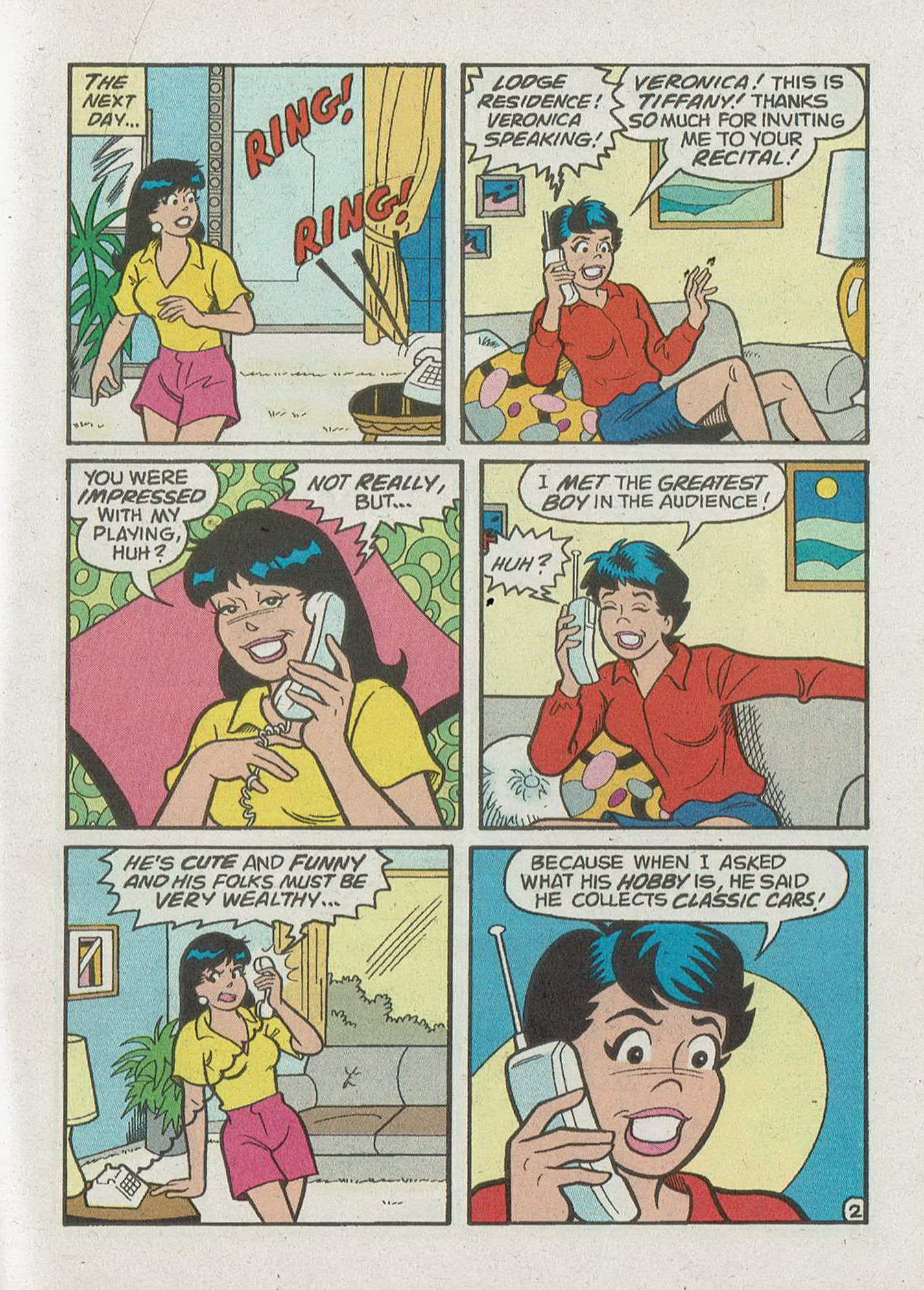 Read online Betty and Veronica Digest Magazine comic -  Issue #142 - 68