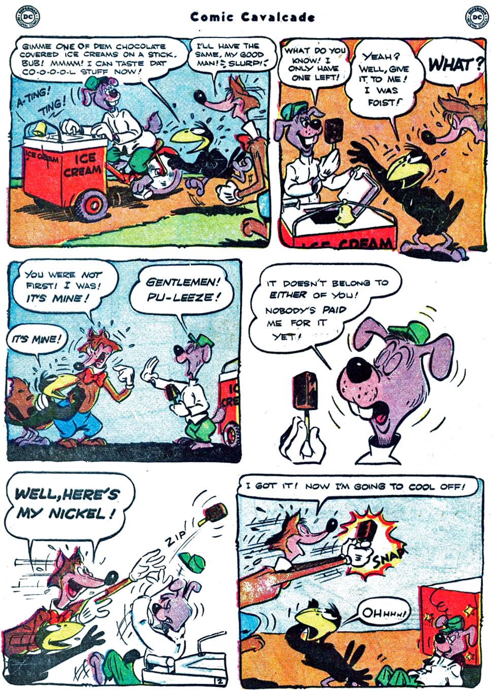 Read online Comic Cavalcade comic -  Issue #40 - 4