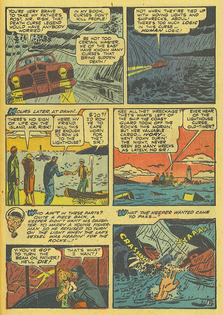 Read online Super-Mystery Comics comic -  Issue #43 - 43