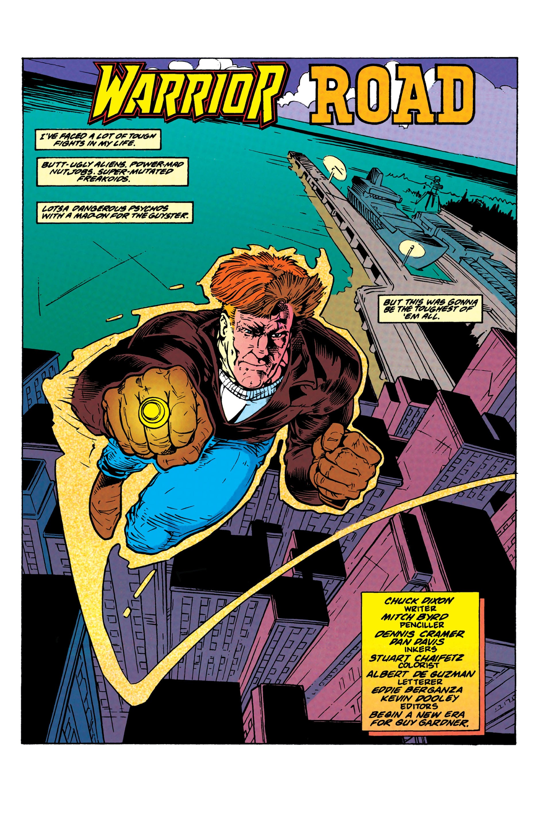 Read online Guy Gardner: Warrior comic -  Issue #17 - 2