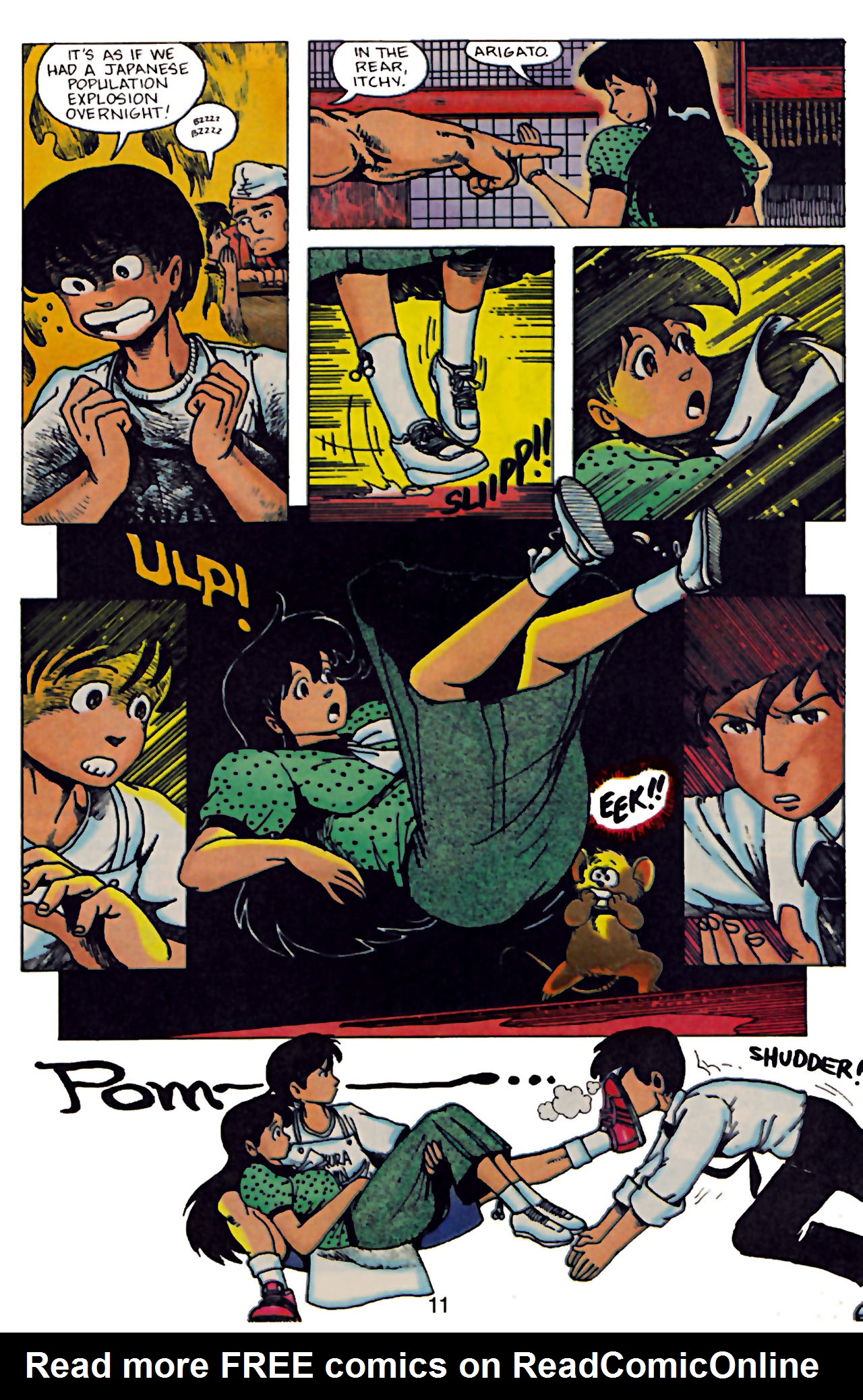 Read online Ninja High School In Color comic -  Issue #7 - 13