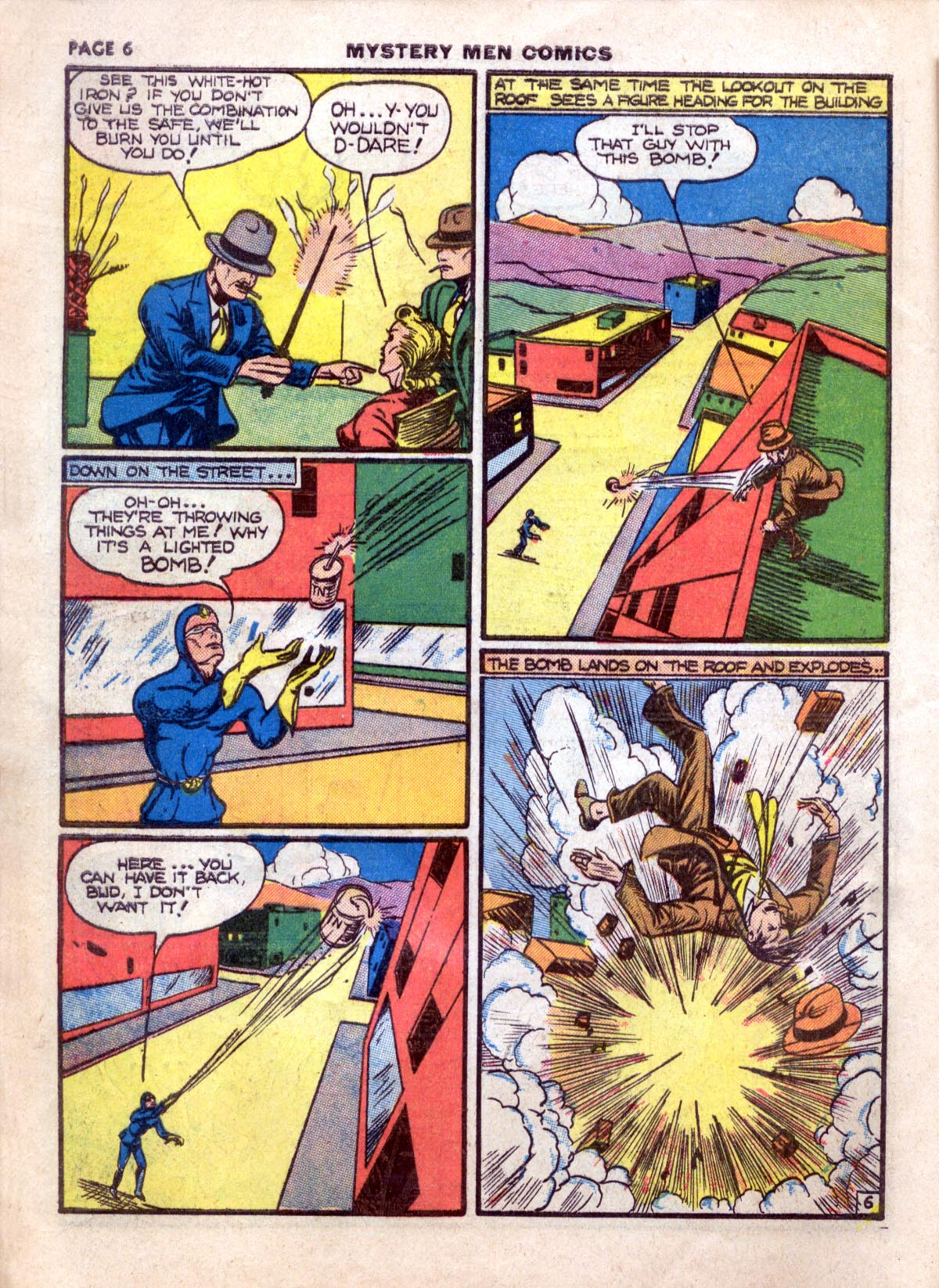 Read online Mystery Men Comics comic -  Issue #13 - 10