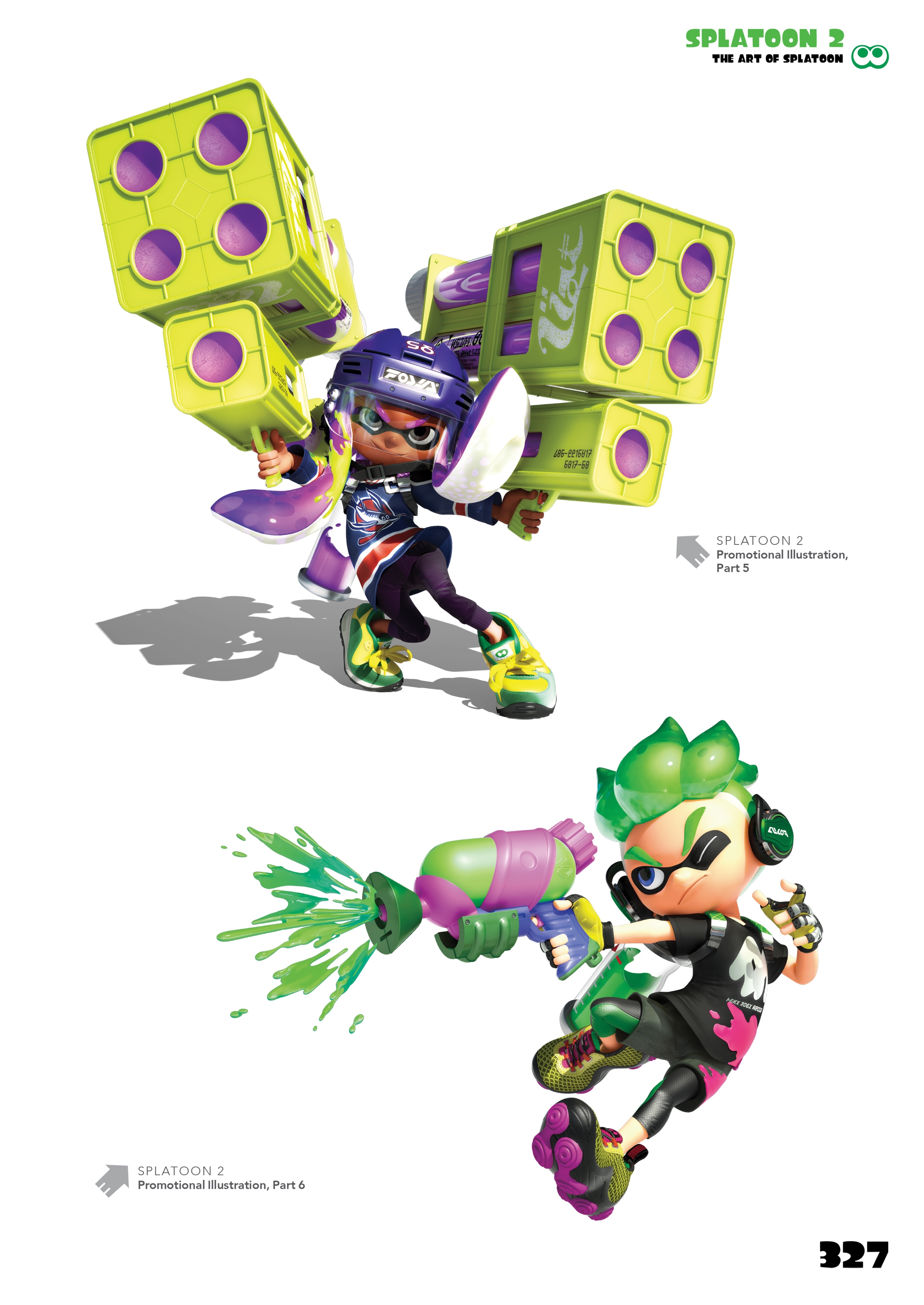 Read online The Art of Splatoon comic -  Issue # TPB (Part 3) - 96