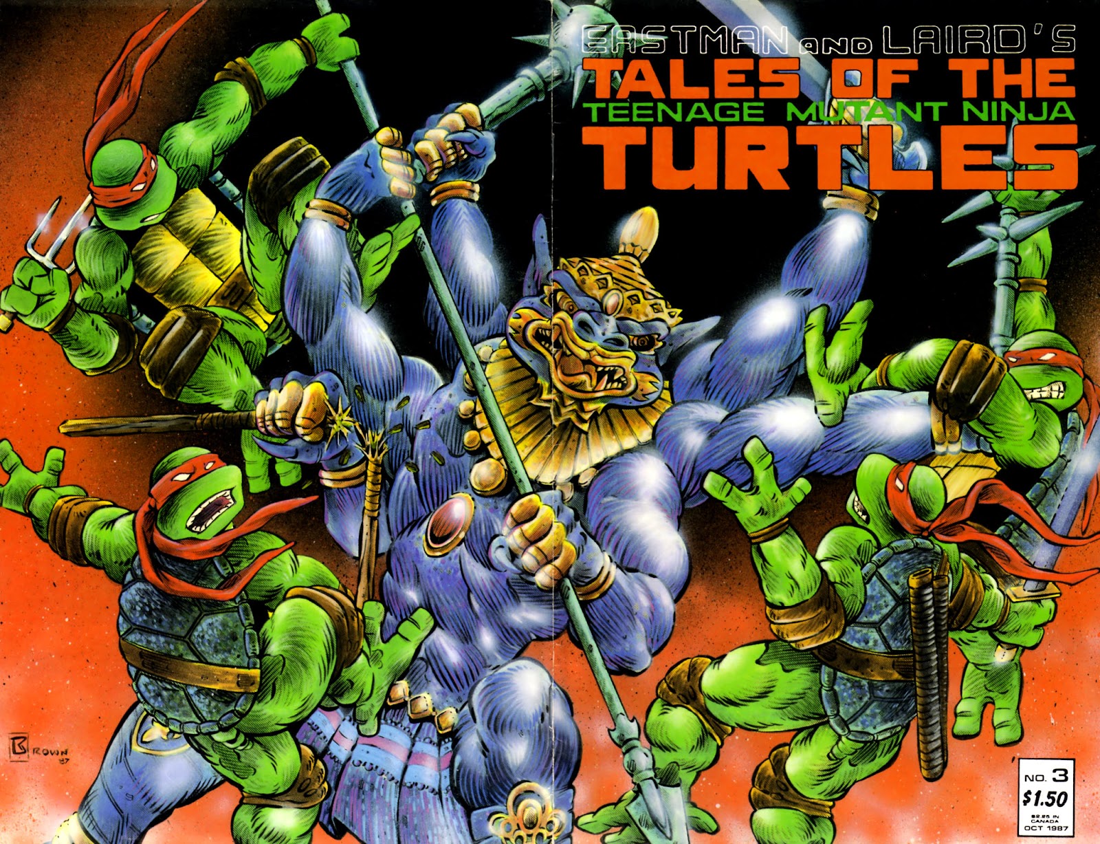 Tales of the Teenage Mutant Ninja Turtles issue 3 - Page 1