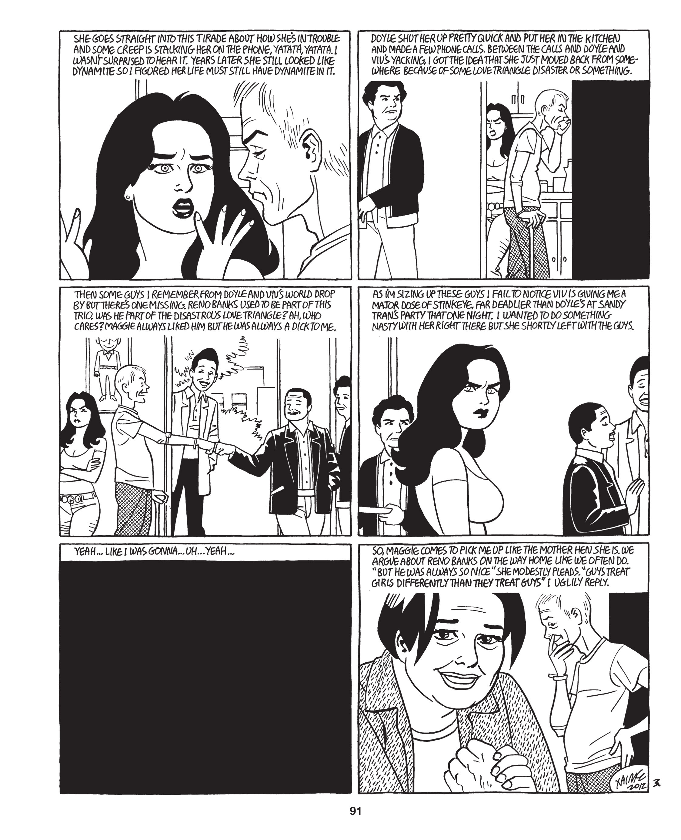 Read online Love and Rockets: New Stories comic -  Issue #5 - 92