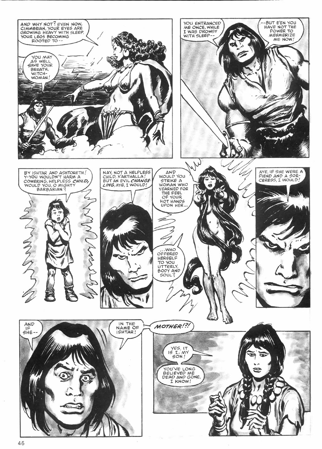 Read online The Savage Sword Of Conan comic -  Issue #81 - 46