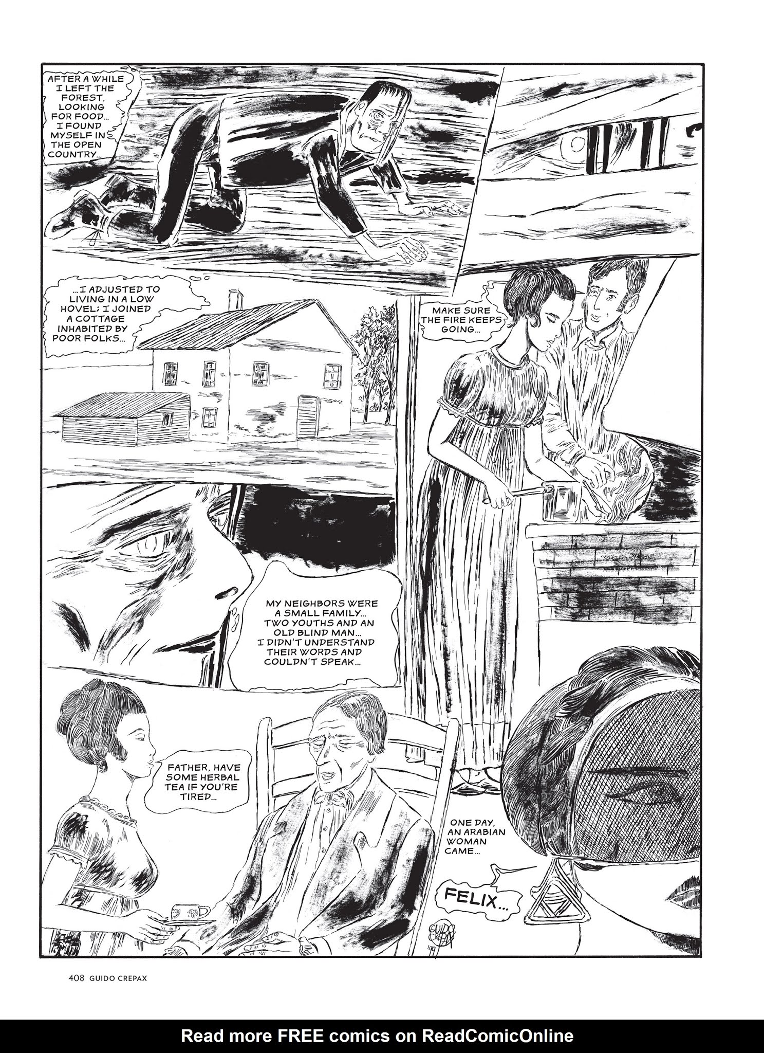 Read online The Complete Crepax comic -  Issue # TPB 1 - 395