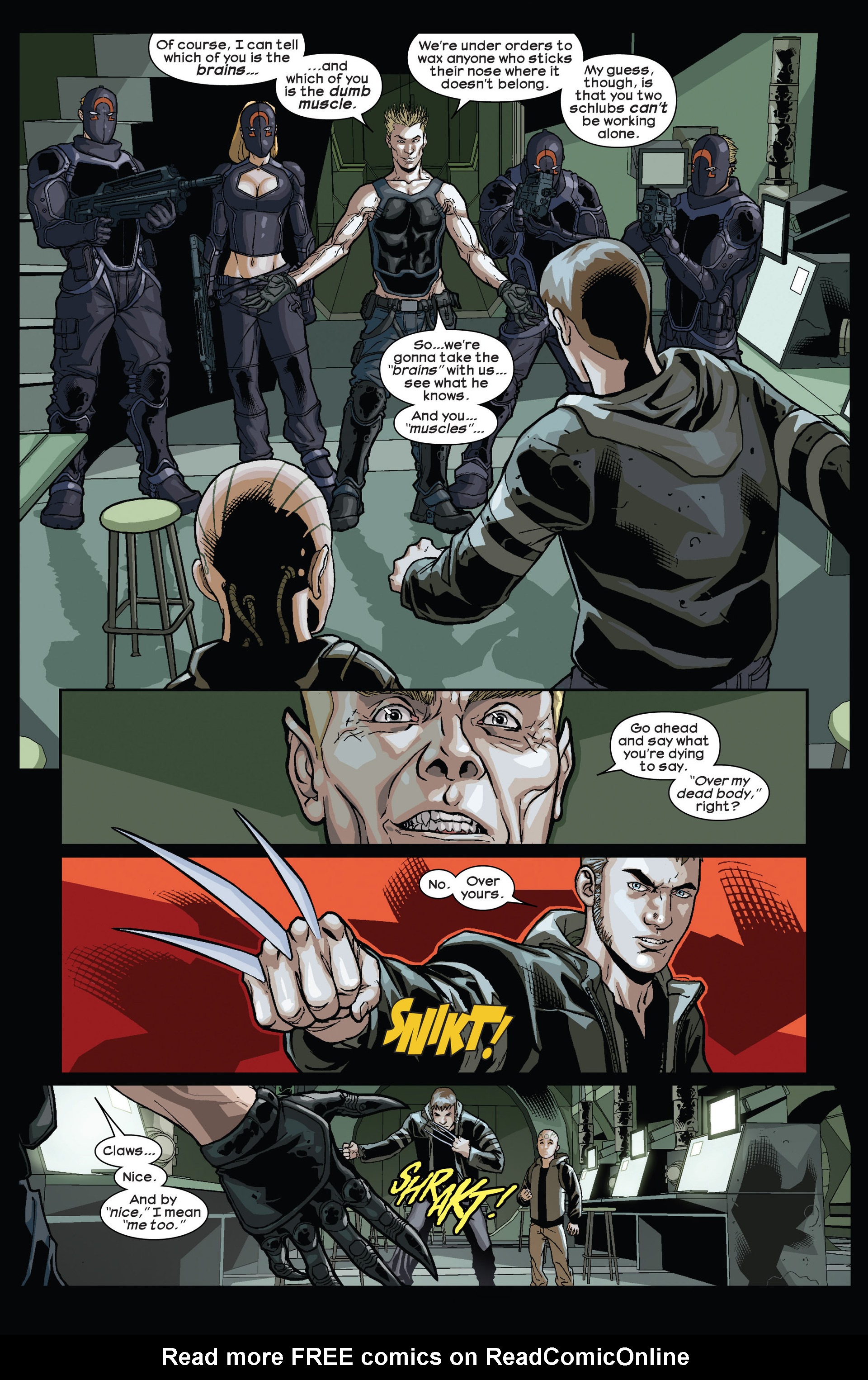 Read online Ultimate Comics Wolverine comic -  Issue #2 - 15