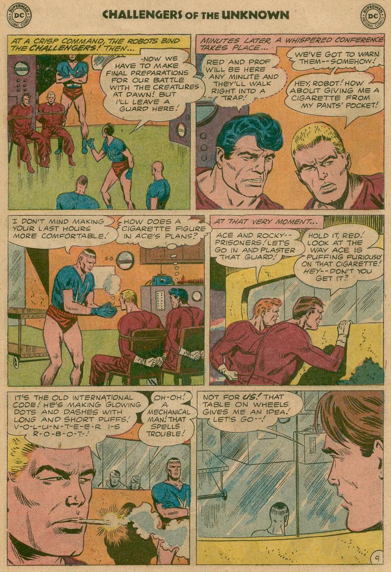 Read online Challengers of the Unknown (1958) comic -  Issue #18 - 27
