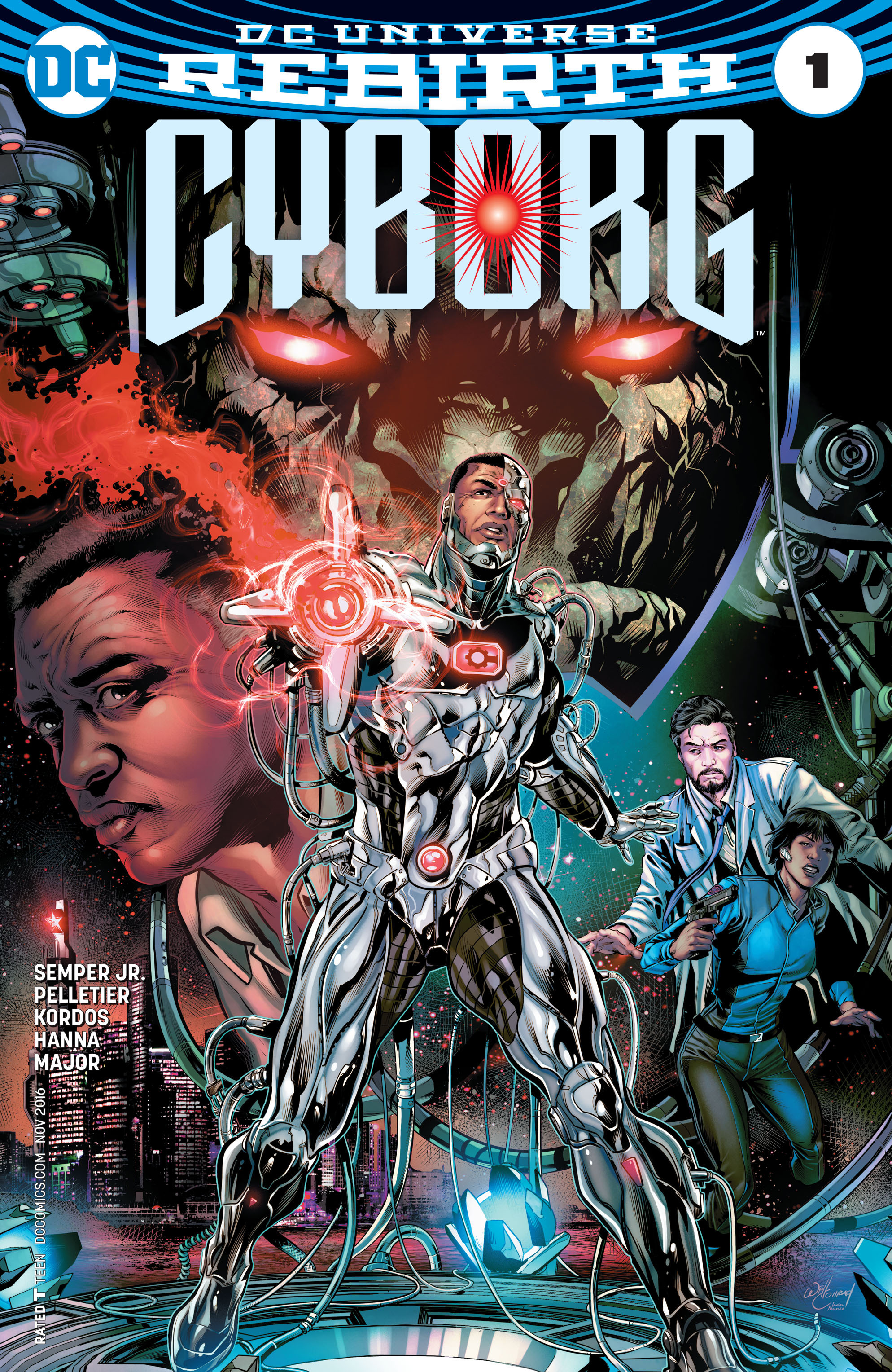 Read online Cyborg (2016) comic -  Issue #1 - 1