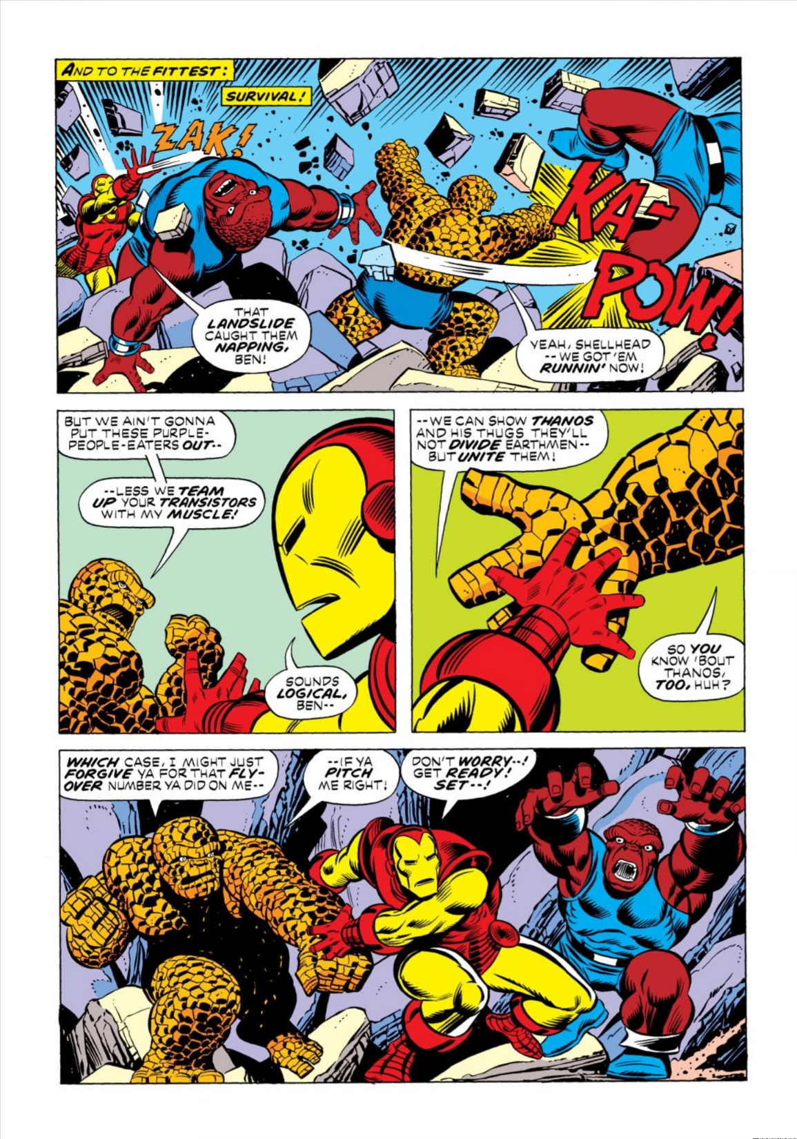 Read online Marvel Masterworks: Marvel Two-In-One comic -  Issue # TPB 1 (Part 1) - 44