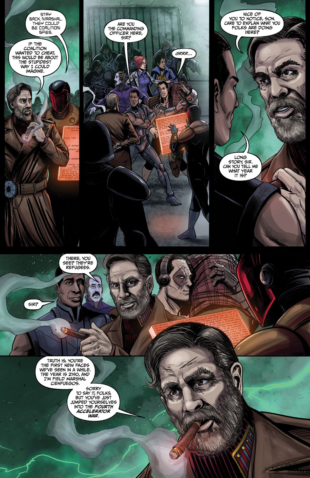 The Accelerators: Momentum issue TPB - Page 36