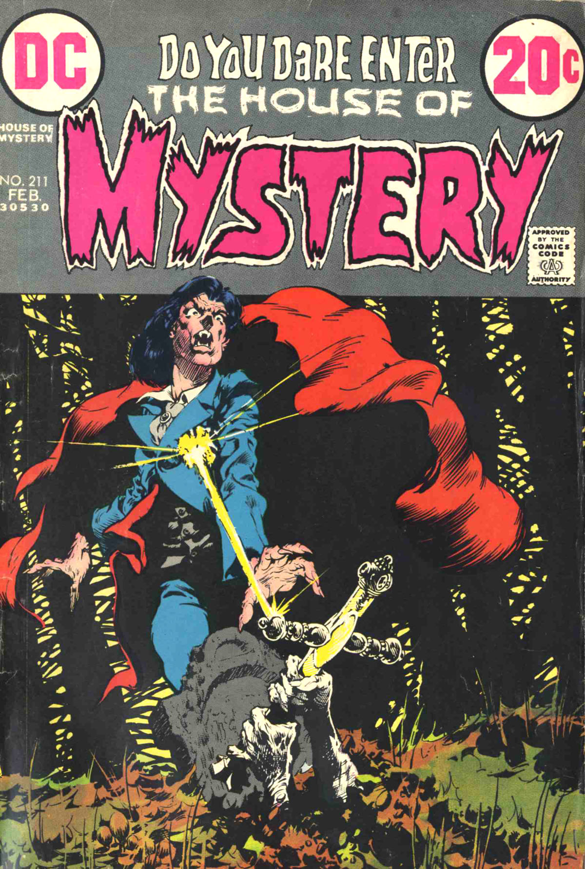Read online House of Mystery (1951) comic -  Issue #211 - 1