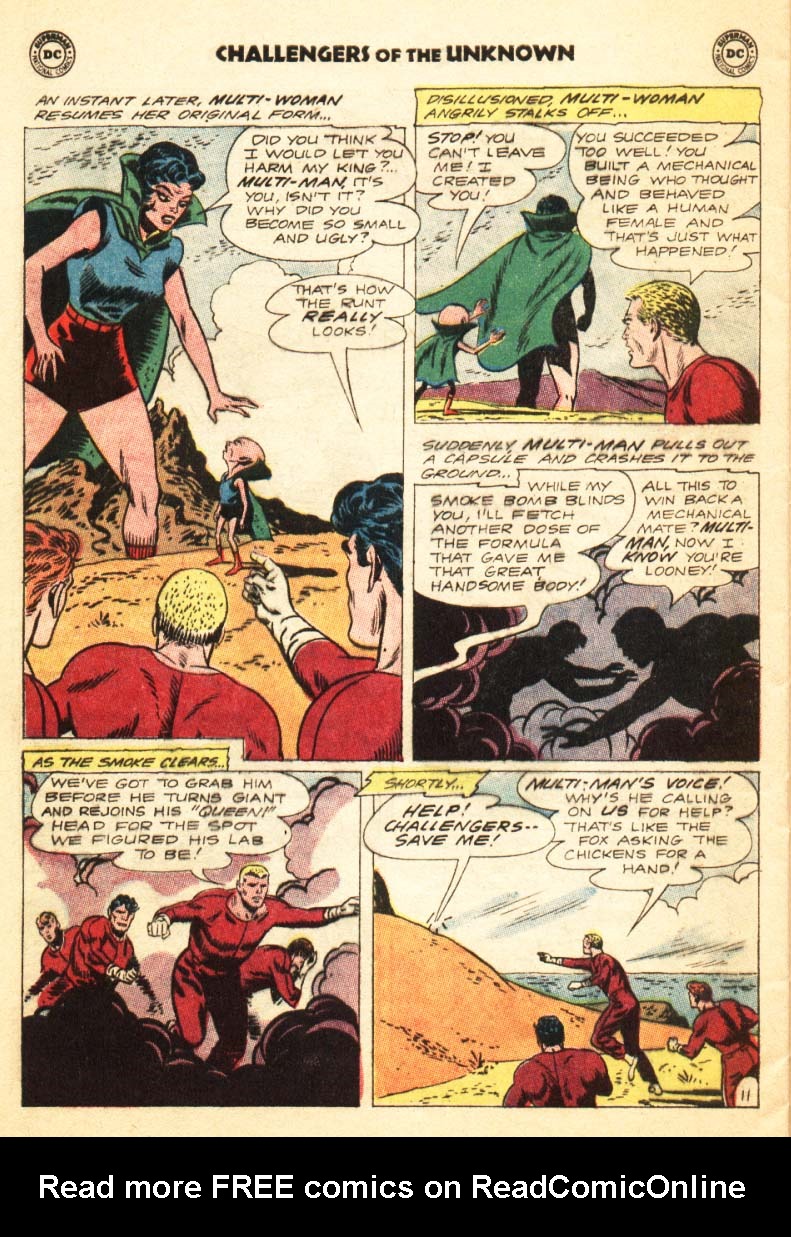 Read online Challengers of the Unknown (1958) comic -  Issue #34 - 23