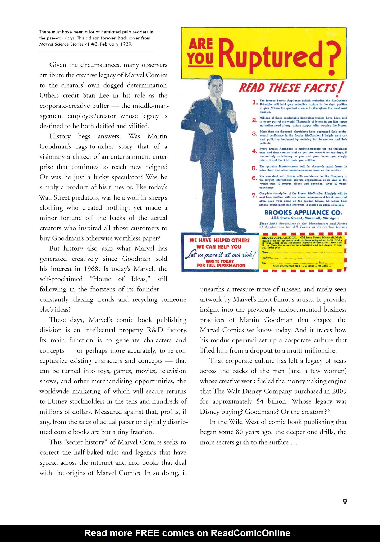 Read online The Secret History of Marvel Comics comic -  Issue # TPB (Part 1) - 8