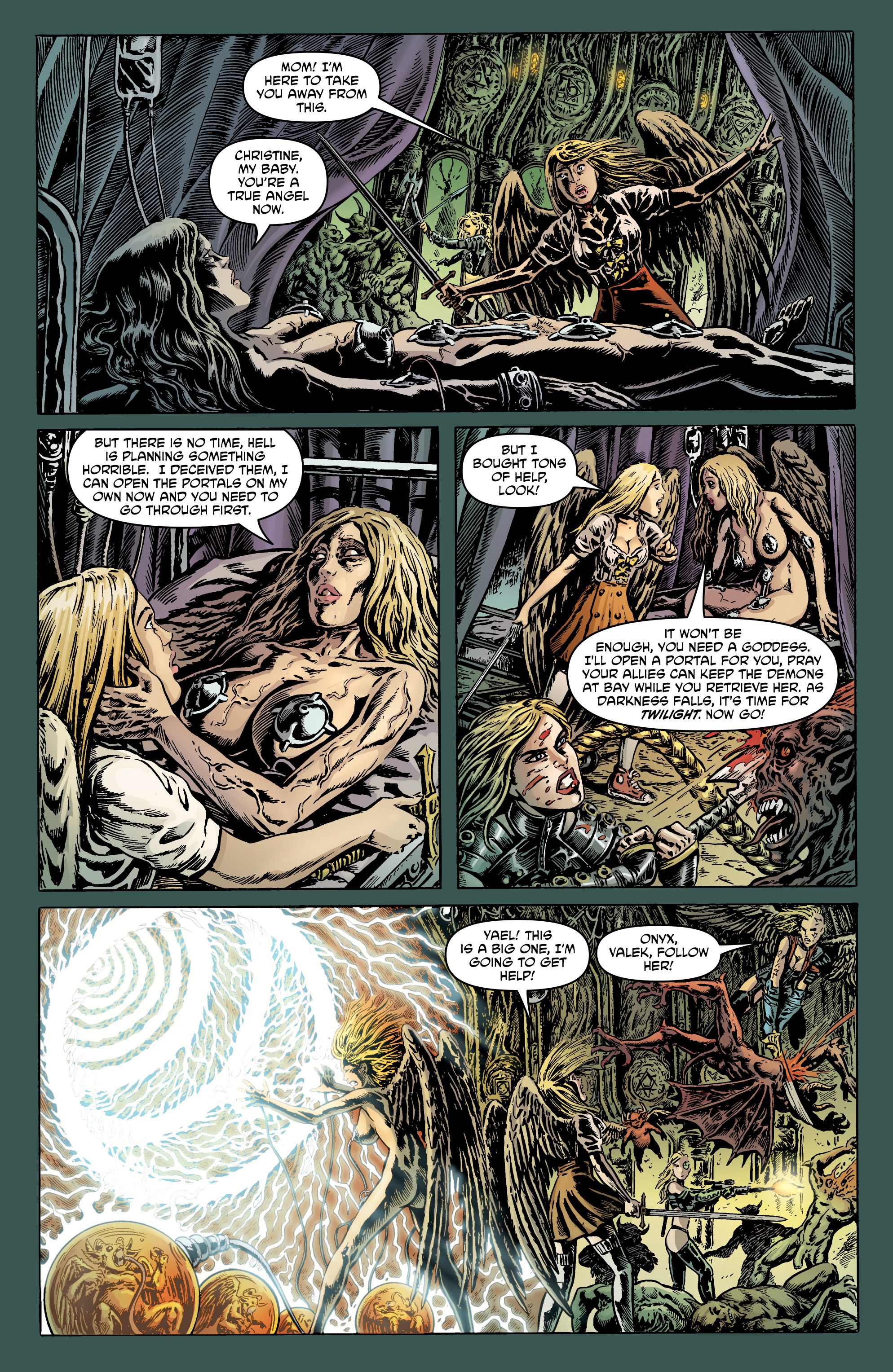 Read online UnHoly comic -  Issue #4 - 11