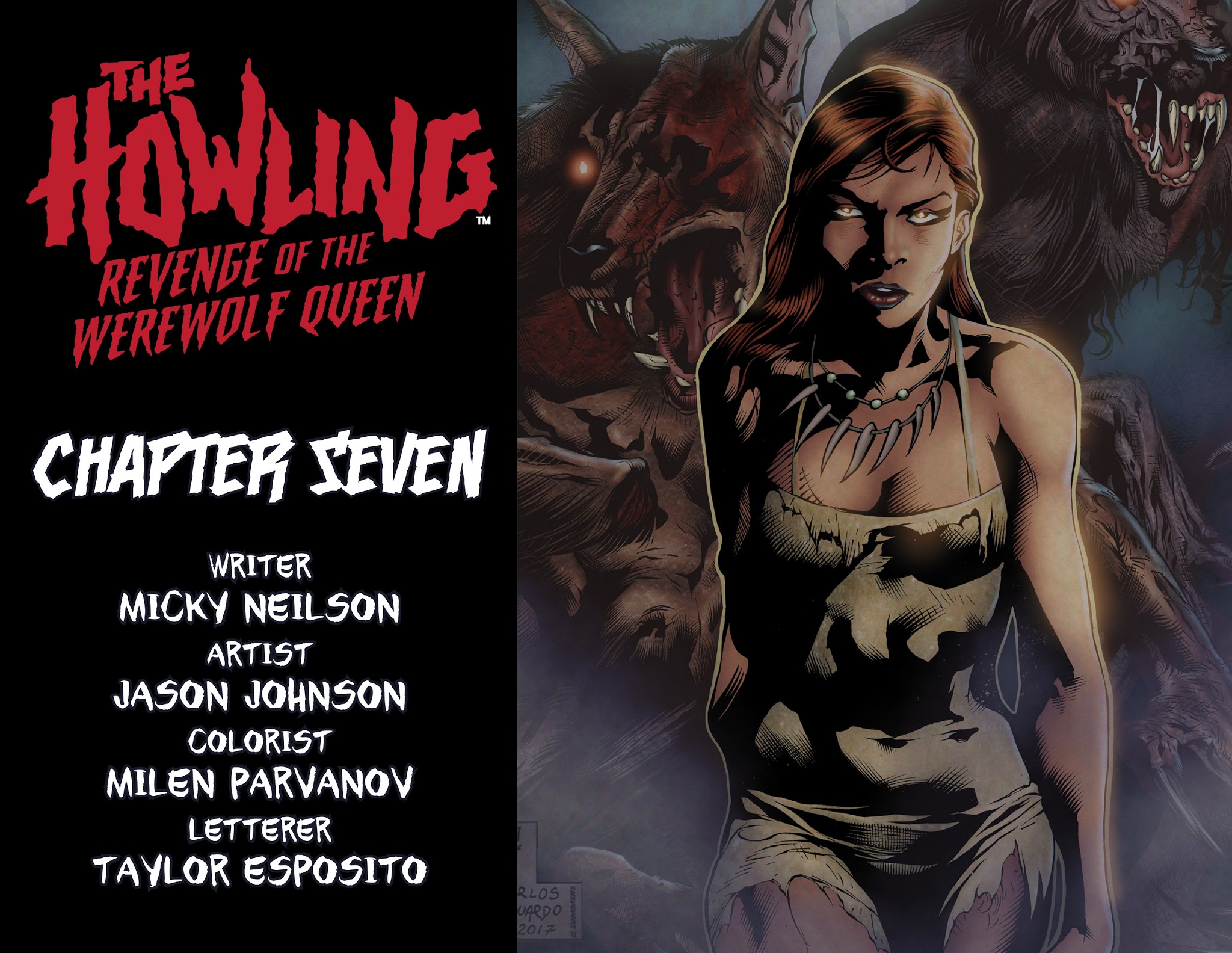 Read online The Howling: Revenge of the Werewolf Queen comic -  Issue #7 - 2