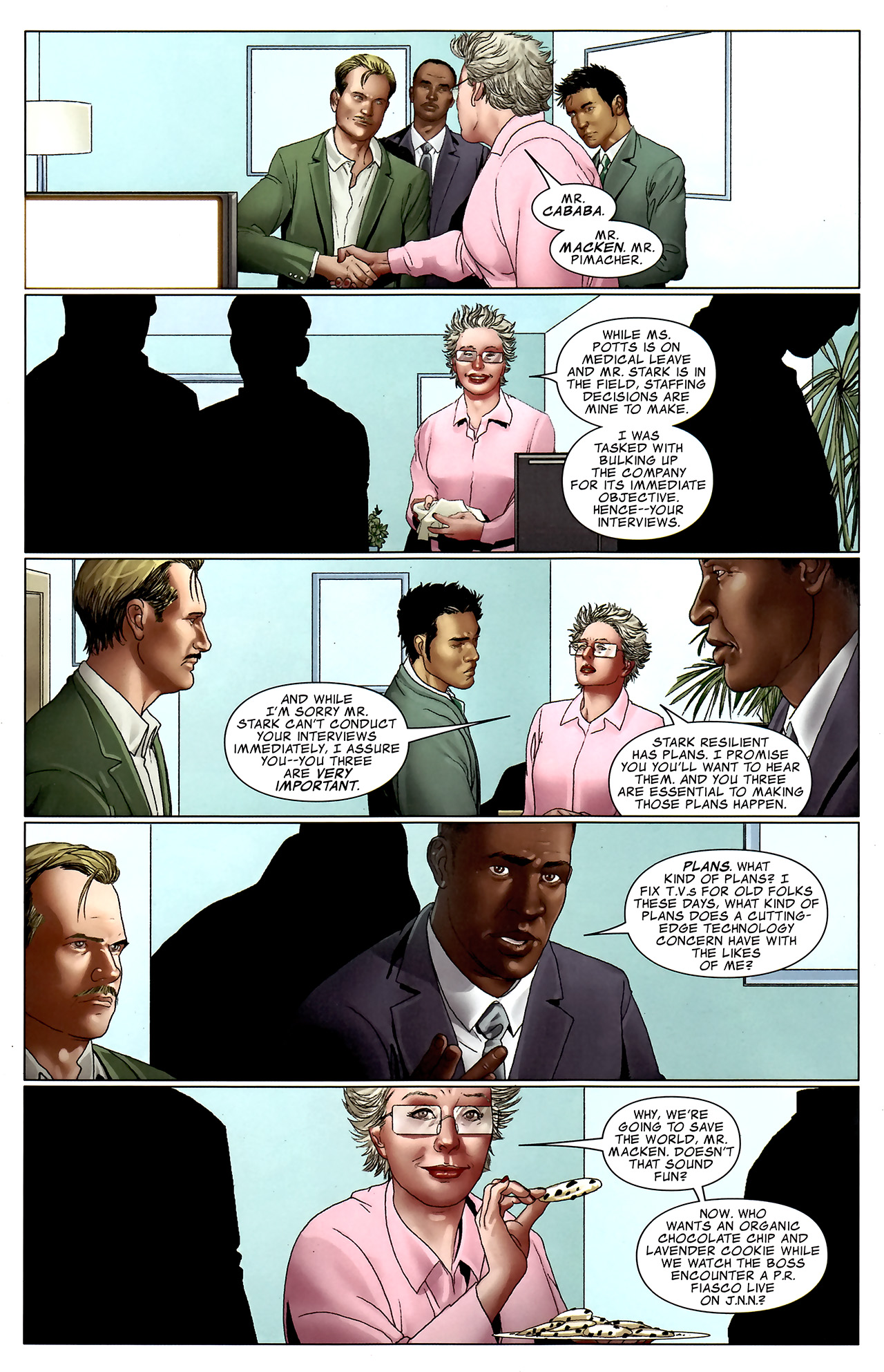 Read online The Invincible Iron Man (2008) comic -  Issue #28 - 12