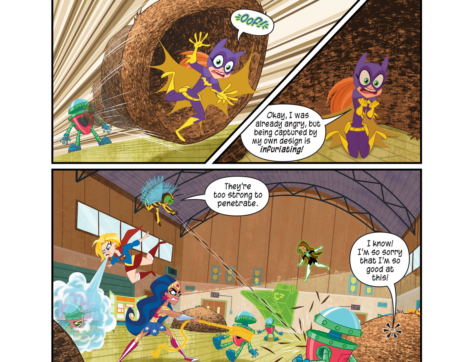 Read online DC Super Hero Girls: Weird Science comic -  Issue #14 - 14