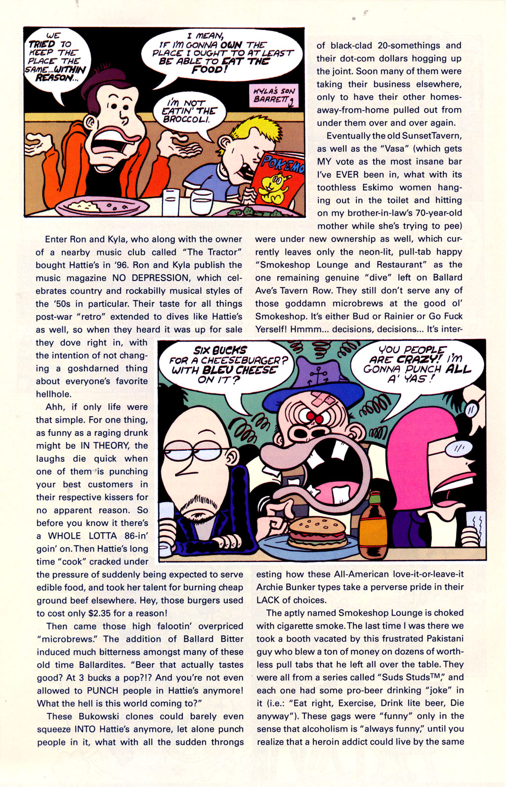 Read online Hate comic -  Issue # _Annual 5 - 18