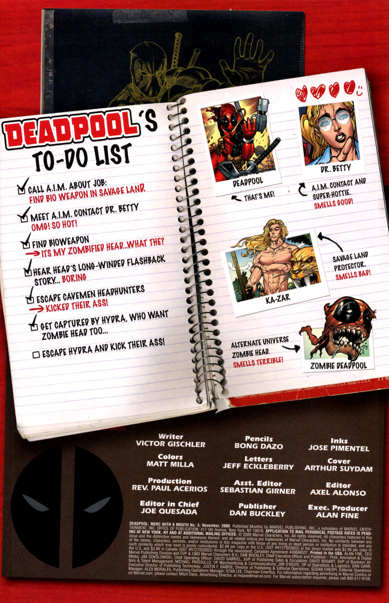 Read online Deadpool: Merc With a Mouth comic -  Issue #3 - 2