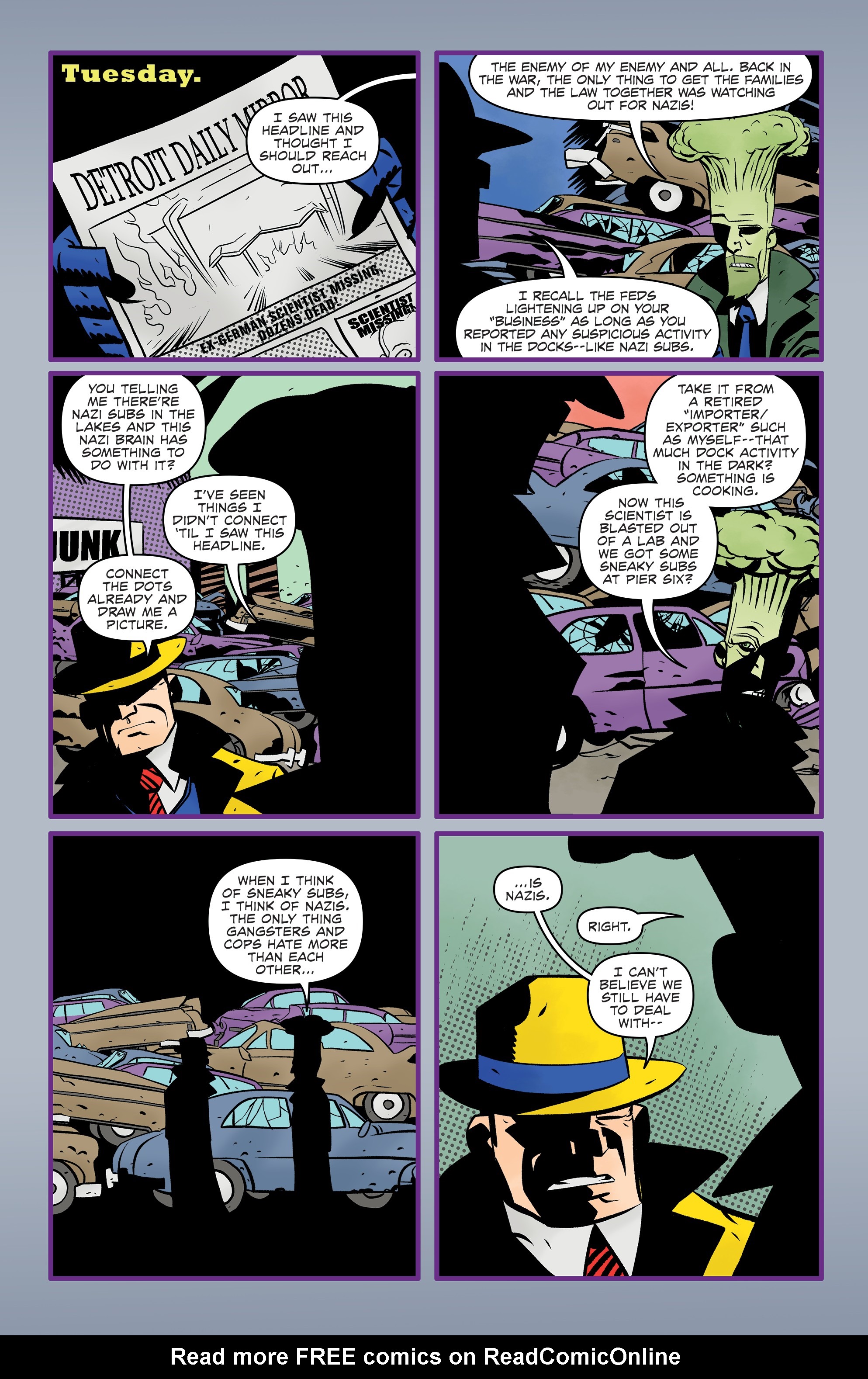 Read online Dick Tracy Forever comic -  Issue #2 - 9