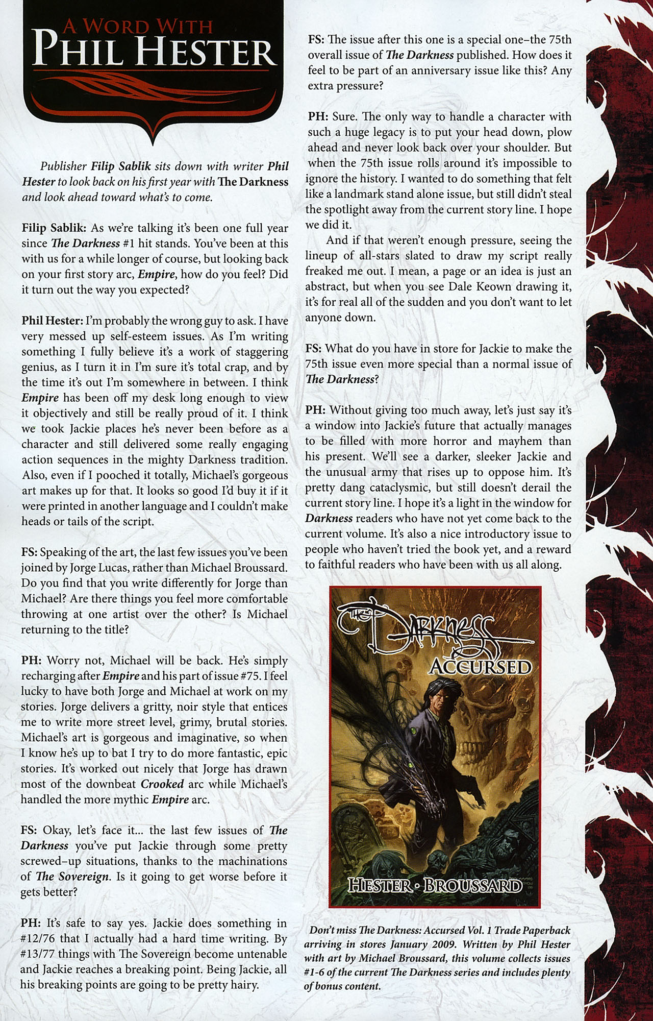 Read online The Darkness (2007) comic -  Issue #10 - 24