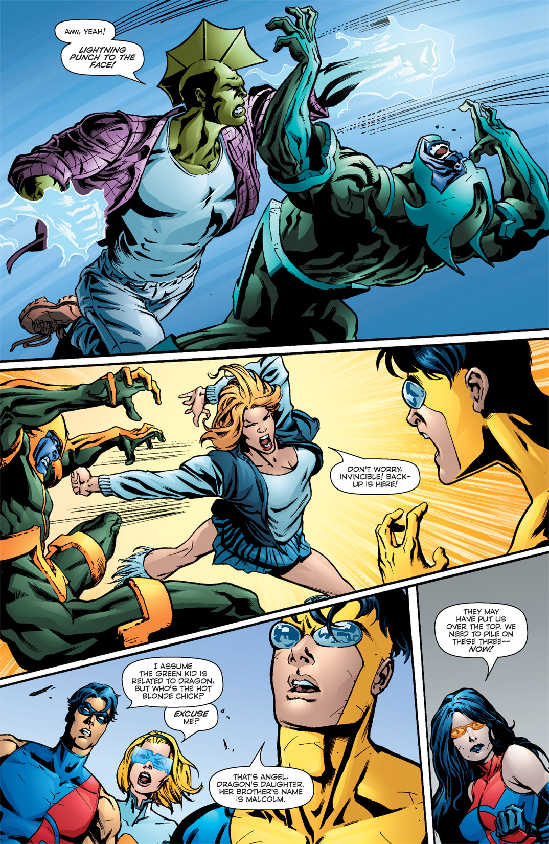 Read online Dynamo 5: Sins Of The Father comic -  Issue #3 - 16