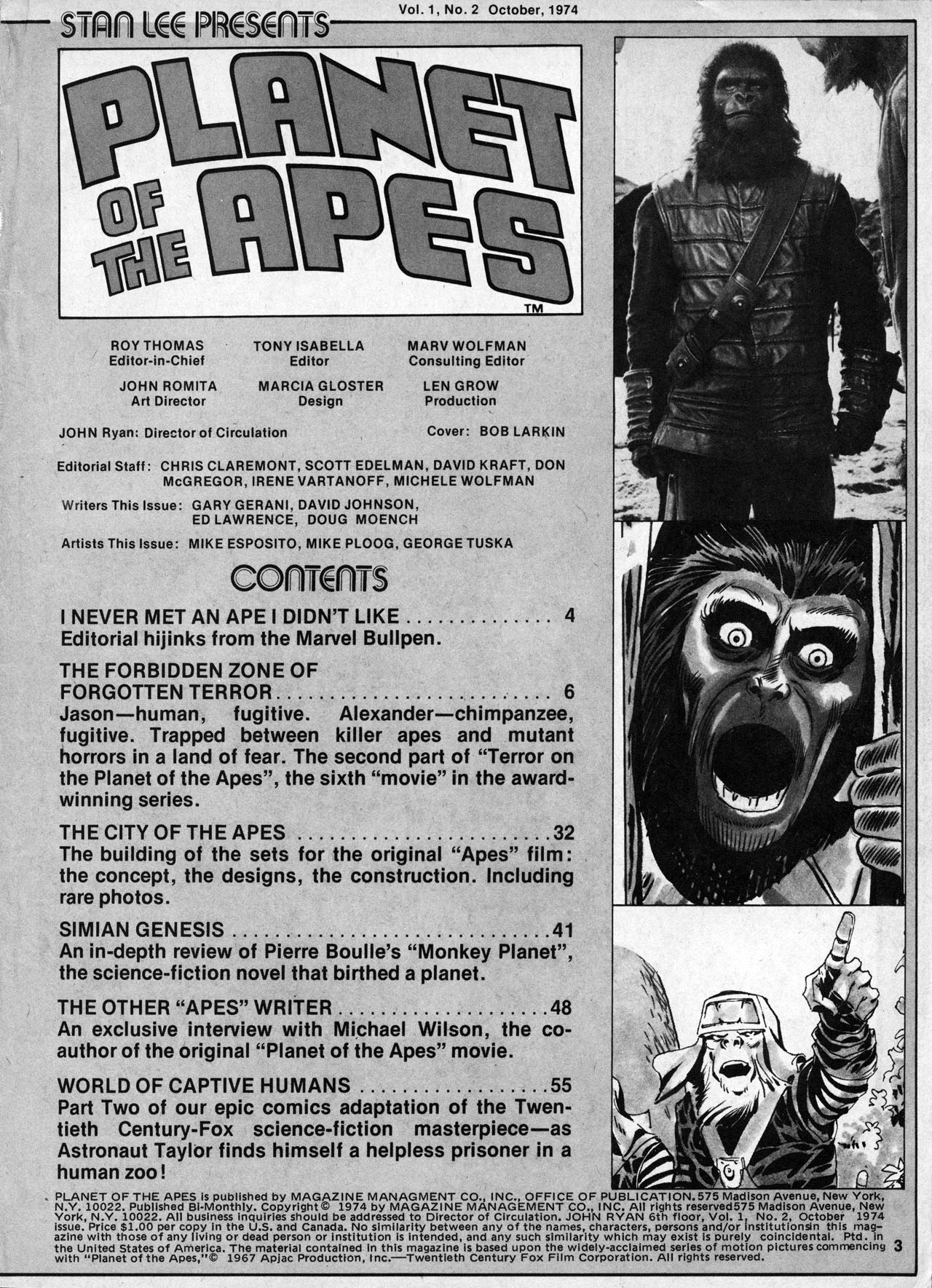 Read online Planet of the Apes comic -  Issue #2 - 3