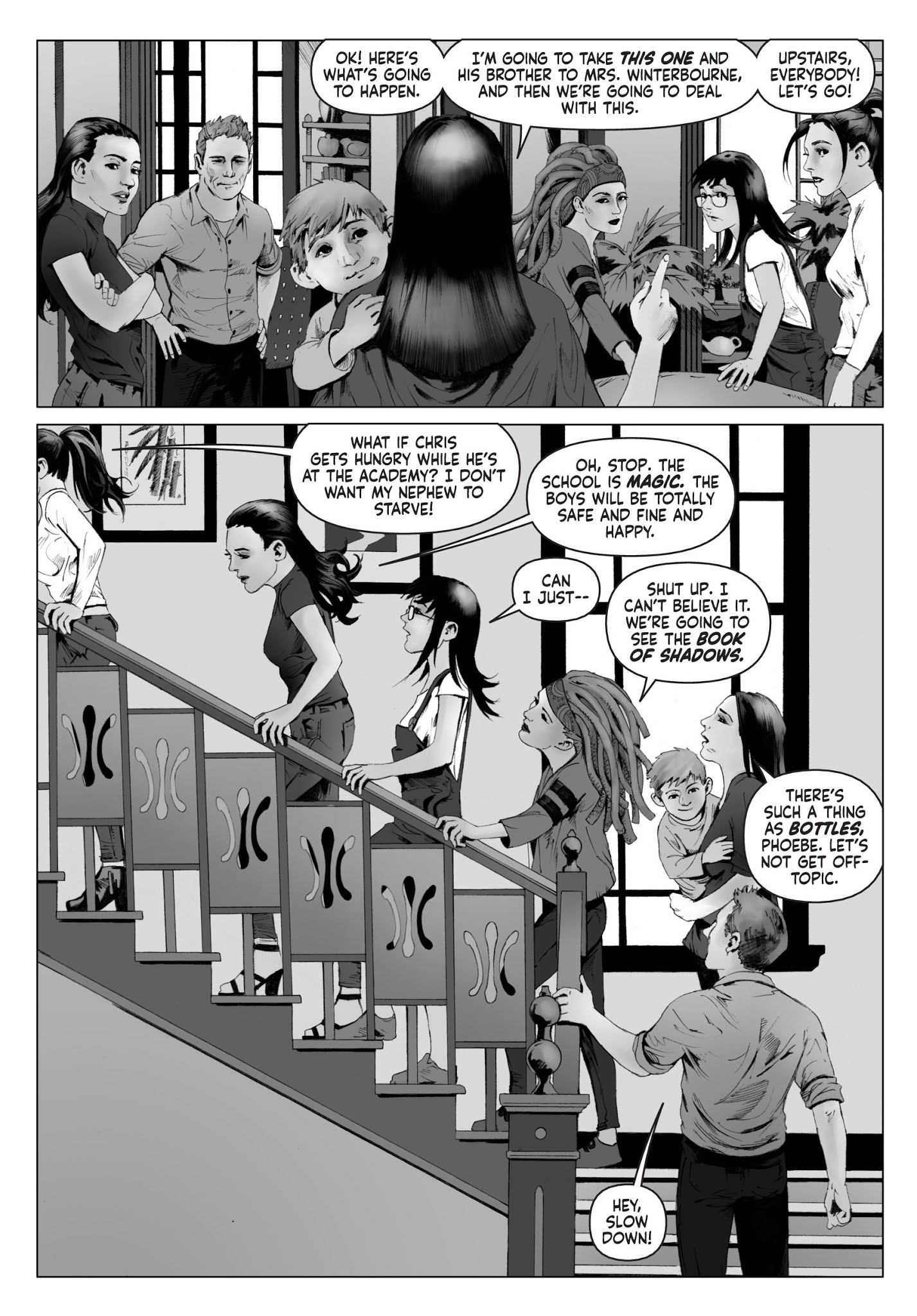 Read online Charmed: Magic School comic -  Issue # TPB - 81