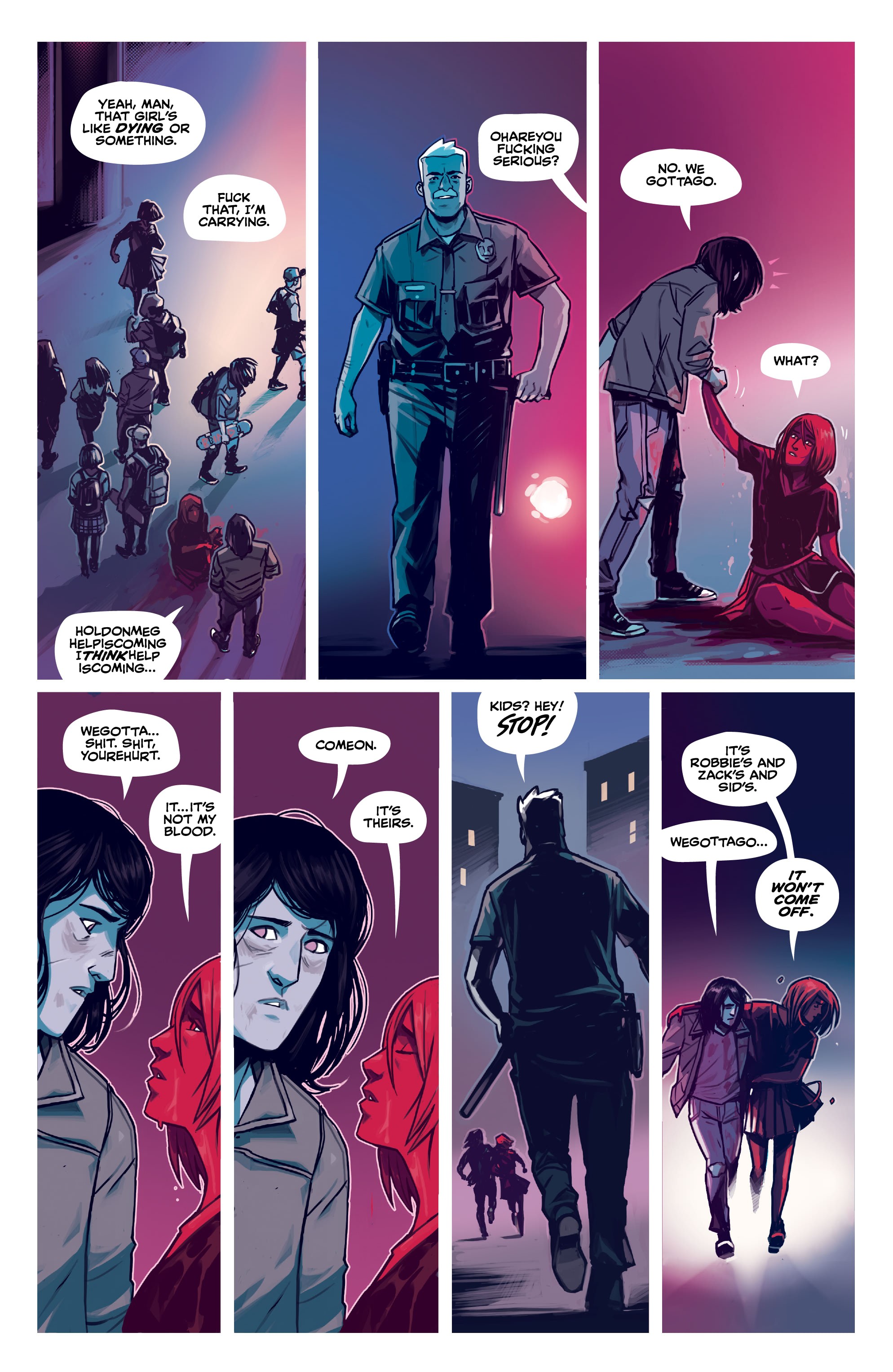 Read online Home Sick Pilots comic -  Issue #5 - 7