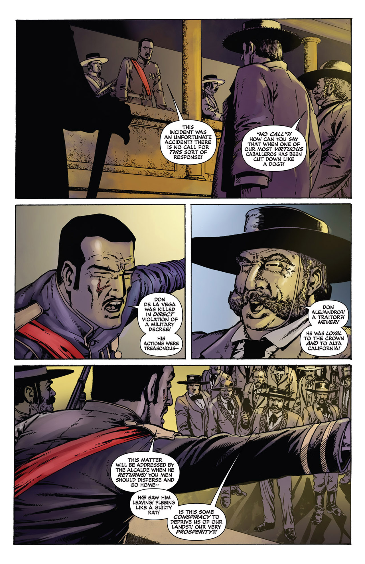 Read online Zorro Rides Again comic -  Issue #5 - 13
