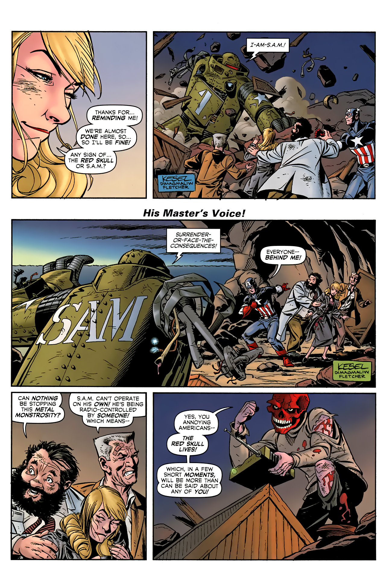 Read online Captain America: The 1940s Newspaper Strip comic -  Issue #3 - 16