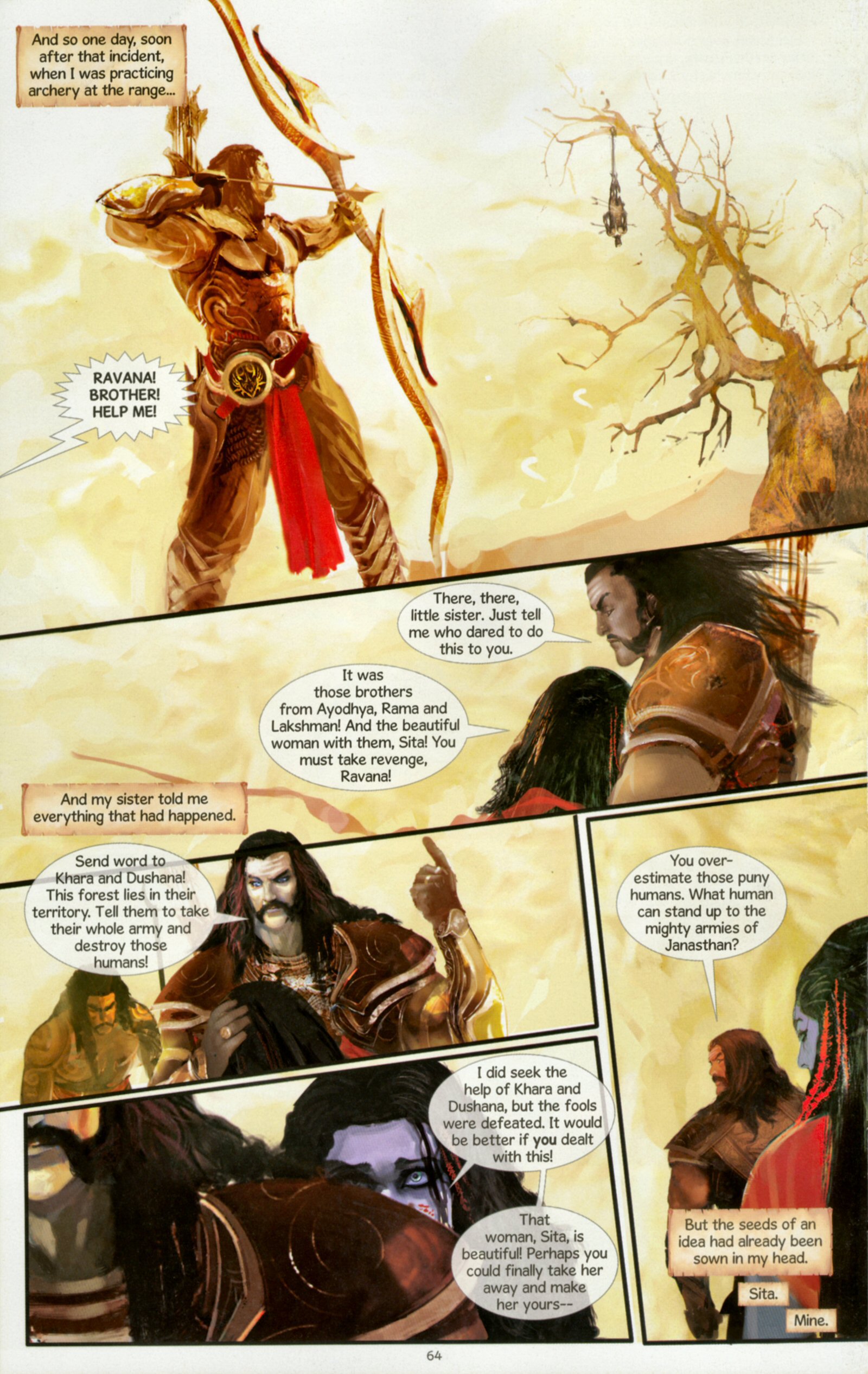 Read online Ravana: Roar of the Demon King comic -  Issue # Full - 67
