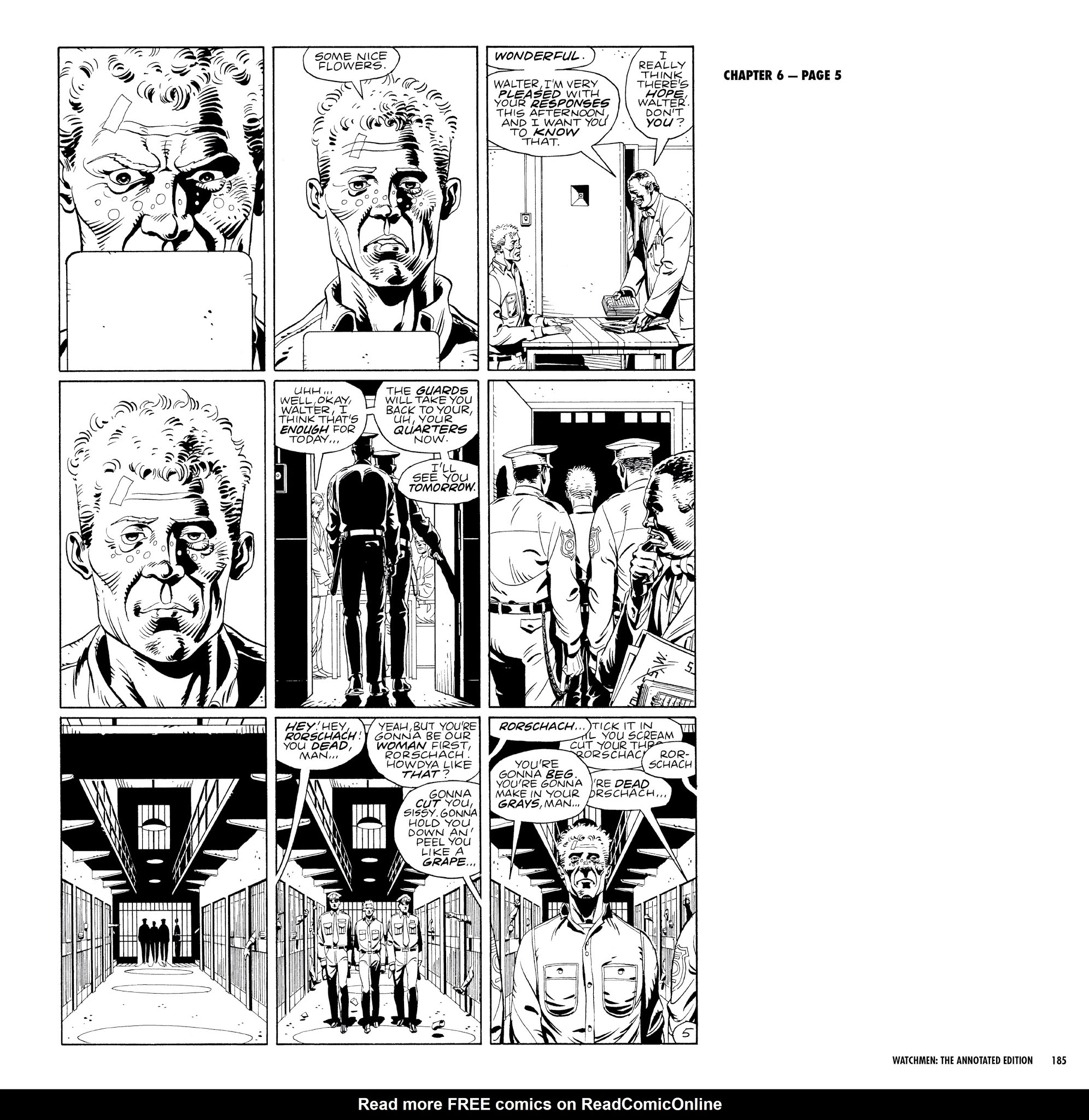 Read online Watchmen: The Annotated Edition comic -  Issue # TPB - 185