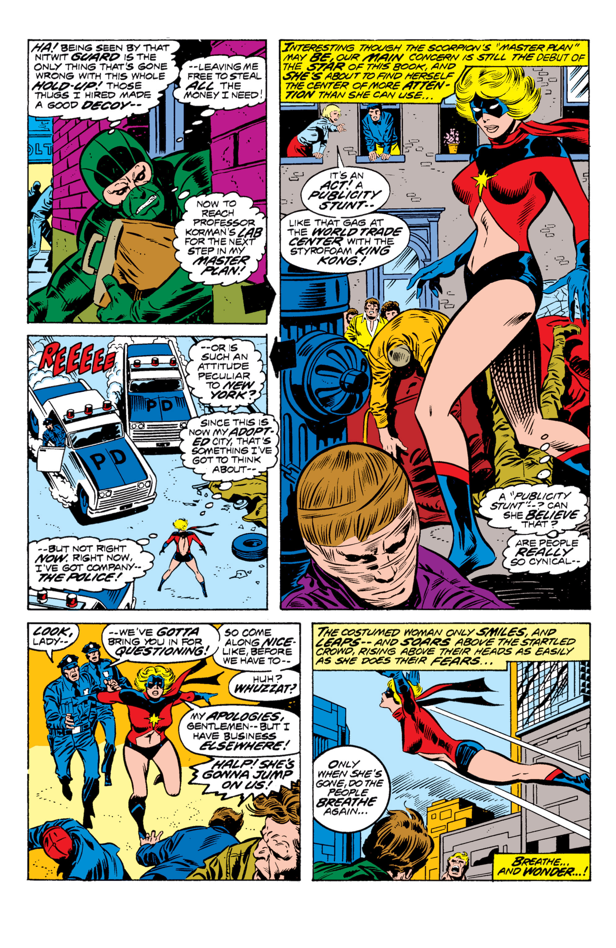 Read online Ms. Marvel (1977) comic -  Issue #1 - 5