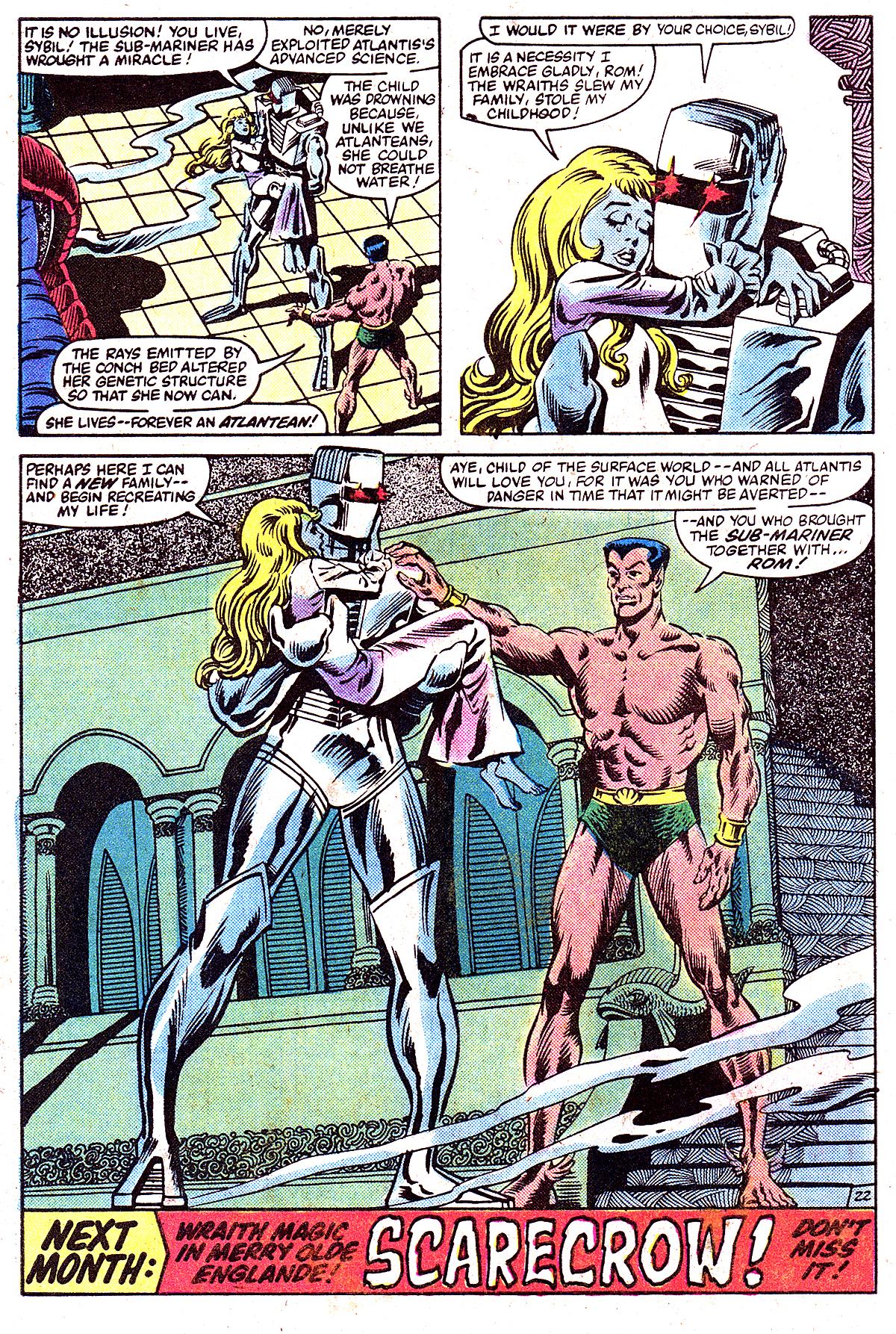 Read online ROM (1979) comic -  Issue #35 - 22