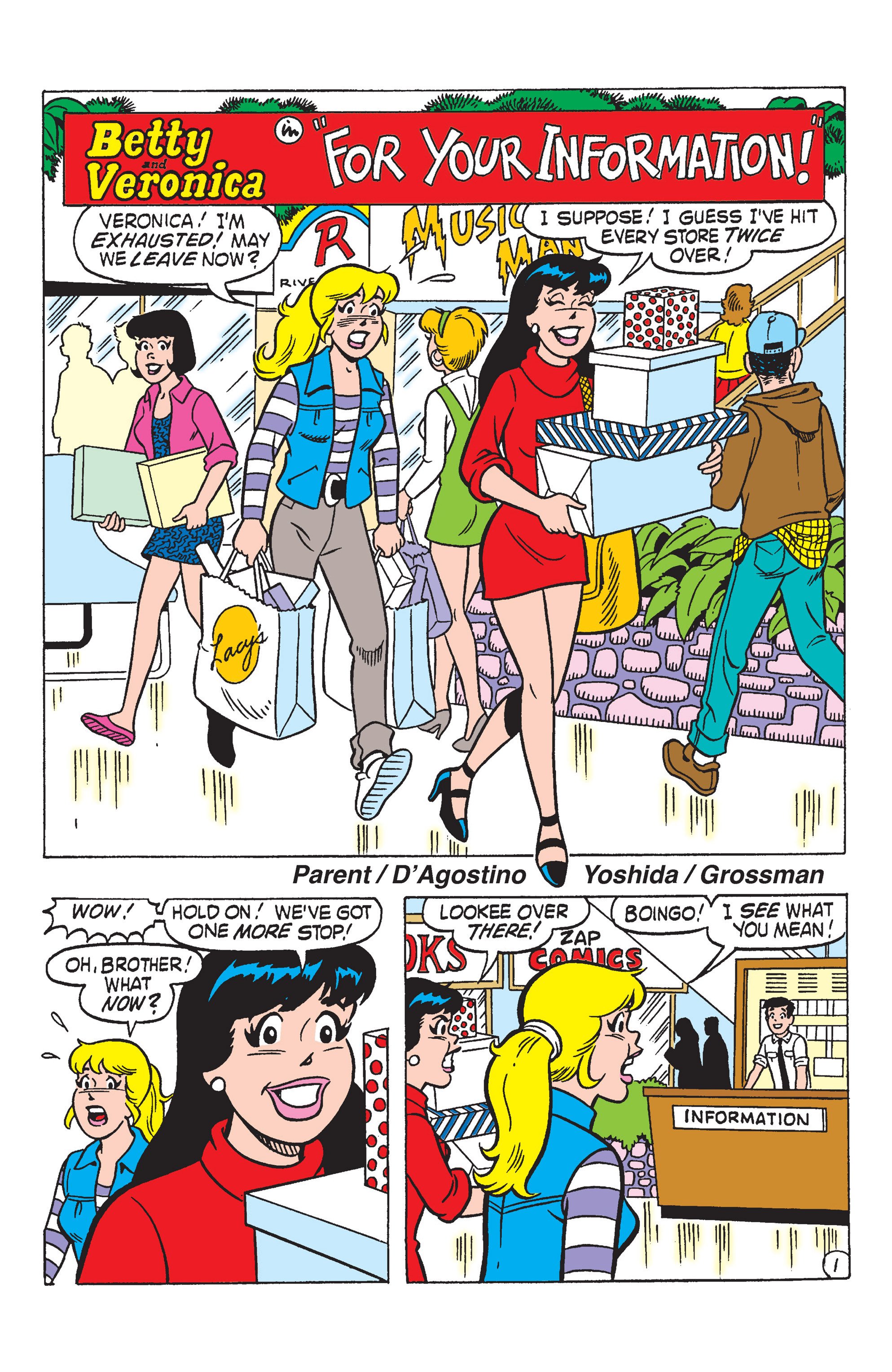 Read online Betty and Veronica: Mall Princesses comic -  Issue # TPB - 81
