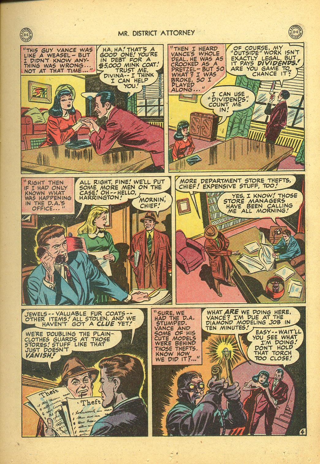 Read online Mr. District Attorney comic -  Issue #2 - 17