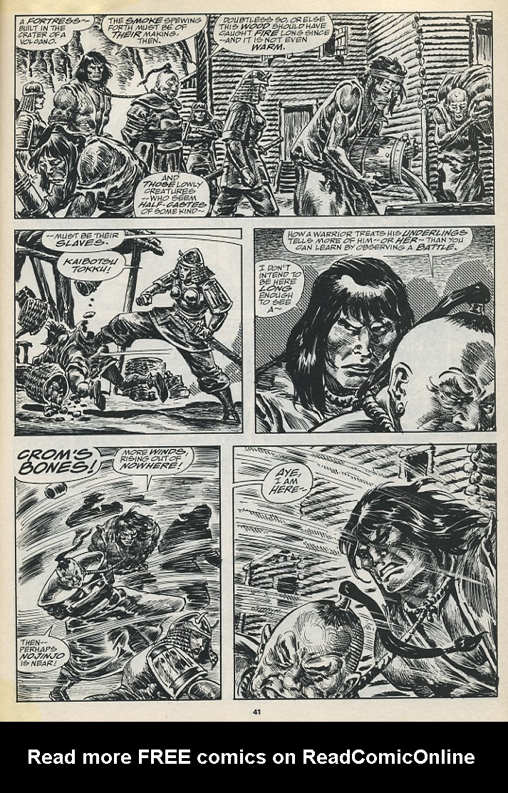 Read online The Savage Sword Of Conan comic -  Issue #194 - 43